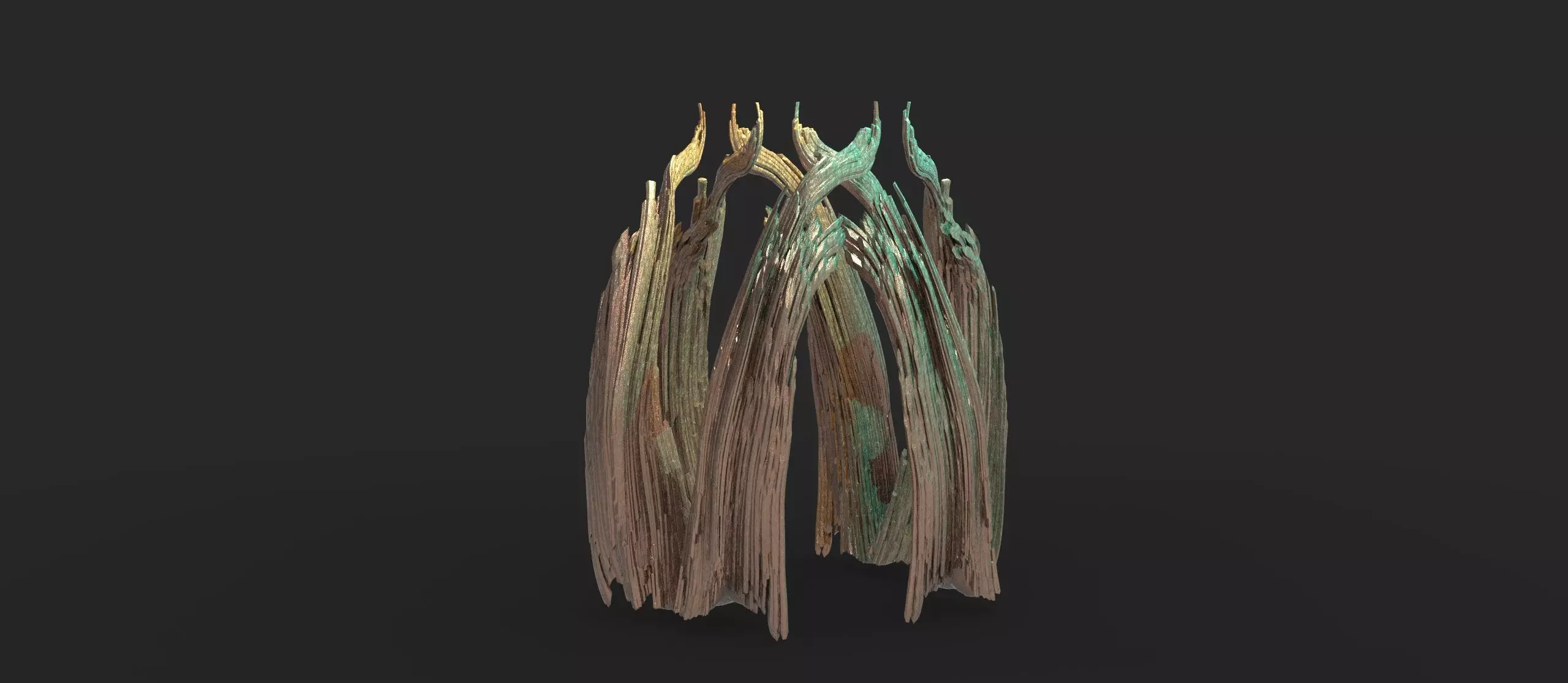 Crown of Dark Cliffs 1 3D model_0