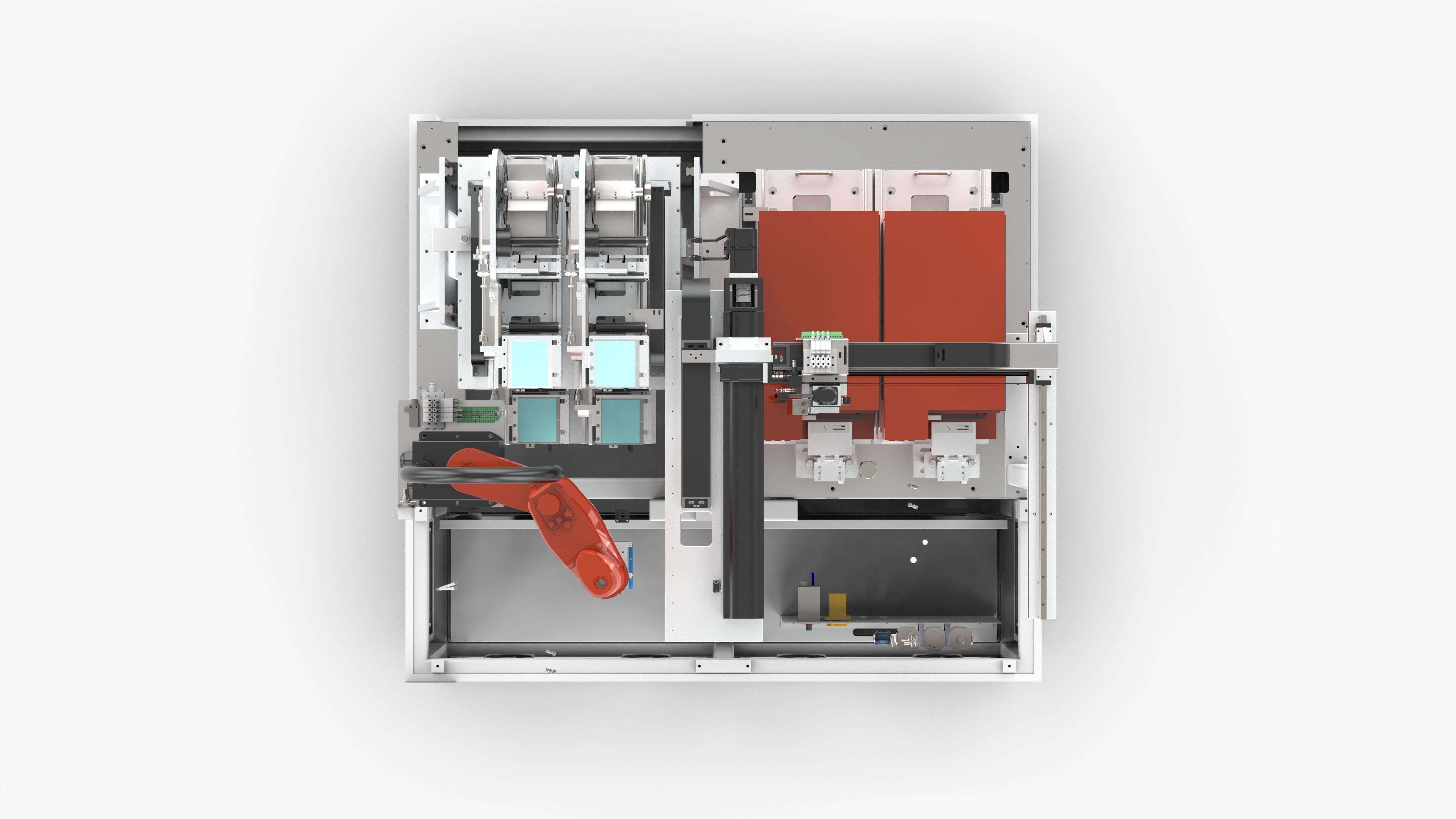 Automatic Labeling Machine 3D model_12