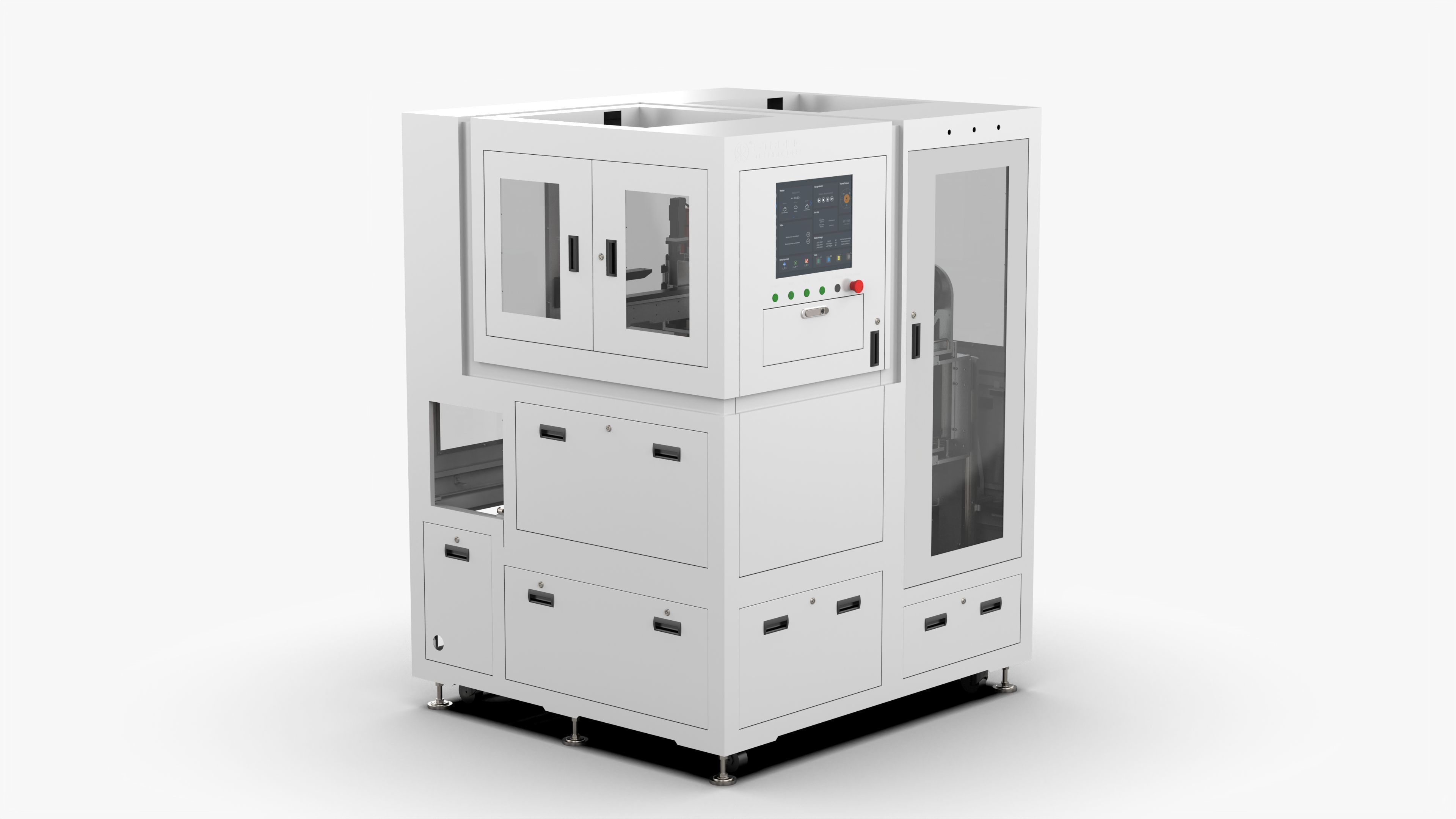 Automatic Labeling Machine 3D model_4