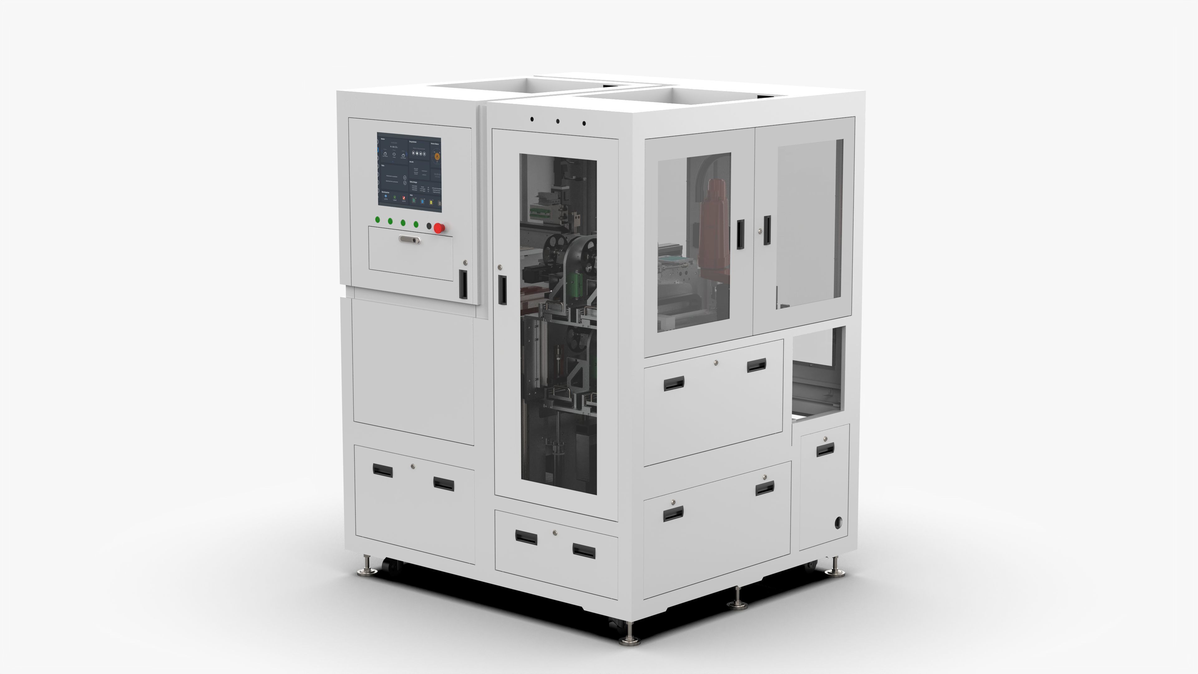 Automatic Labeling Machine 3D model_1