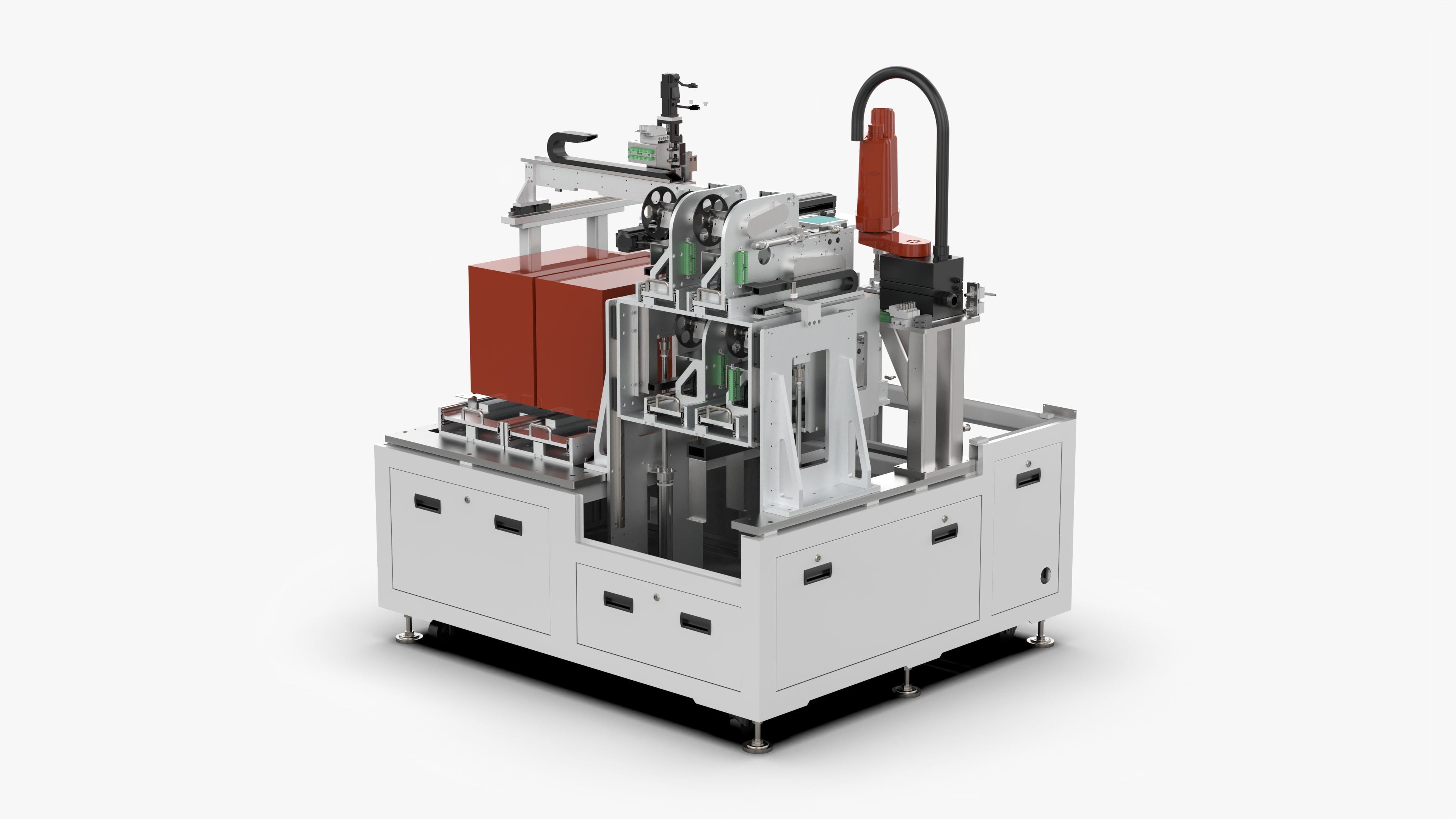 Automatic Labeling Machine 3D model_7