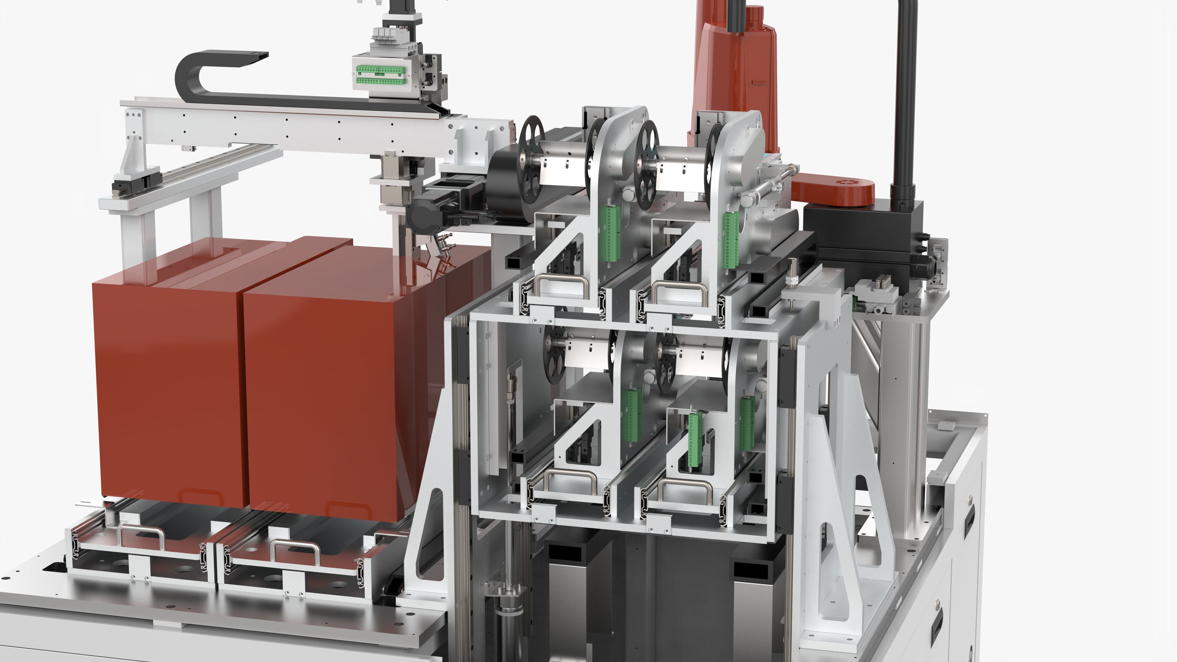 Automatic Labeling Machine 3D model_13