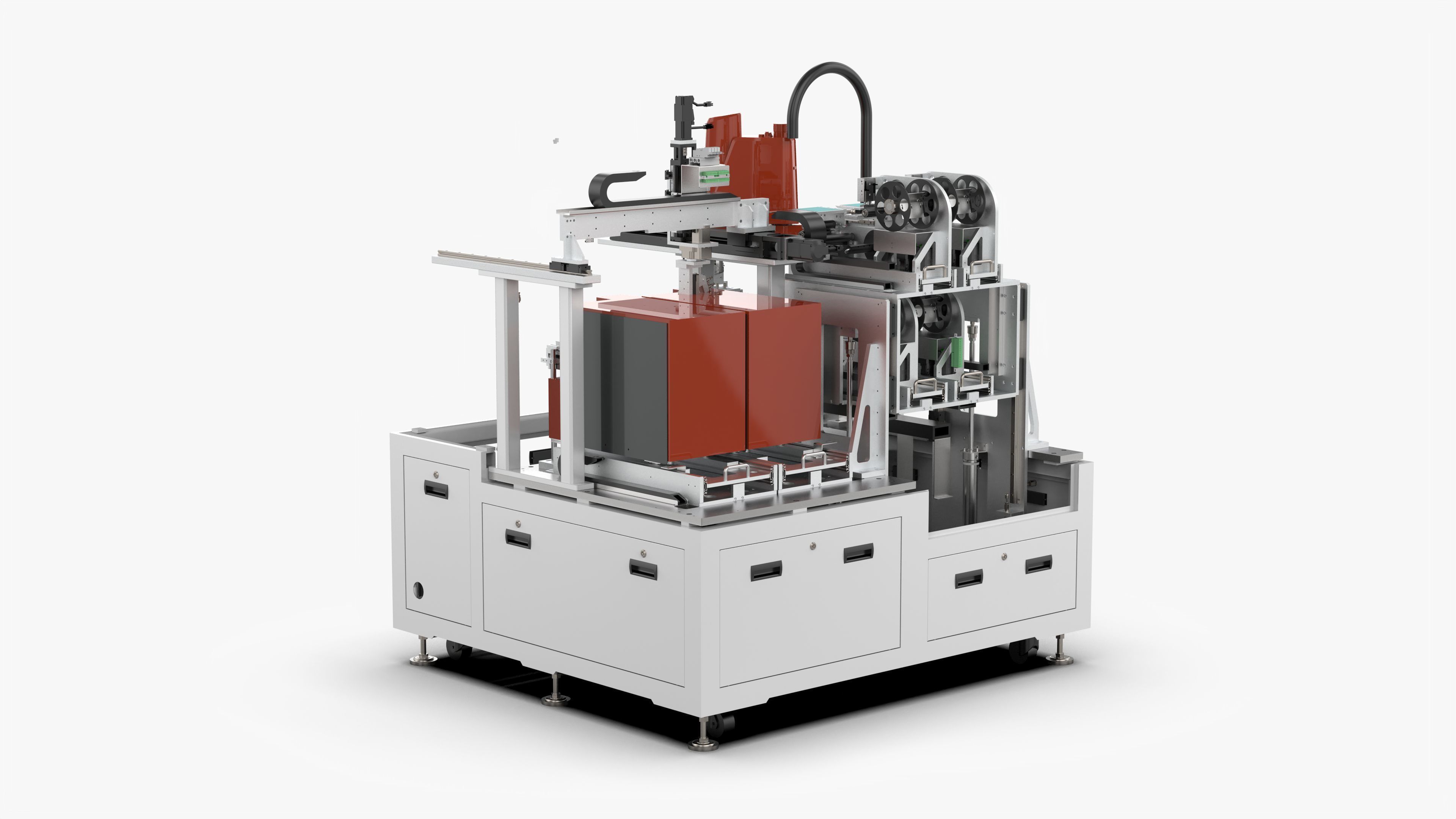 Automatic Labeling Machine 3D model_8