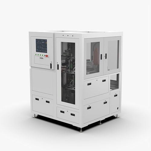 Automatic Labeling Machine 3D model