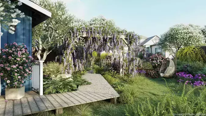 Maxtree Plant Models Vol 23 - Mesh