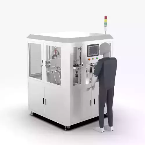 Automatic Winding Tape Machine 3D model