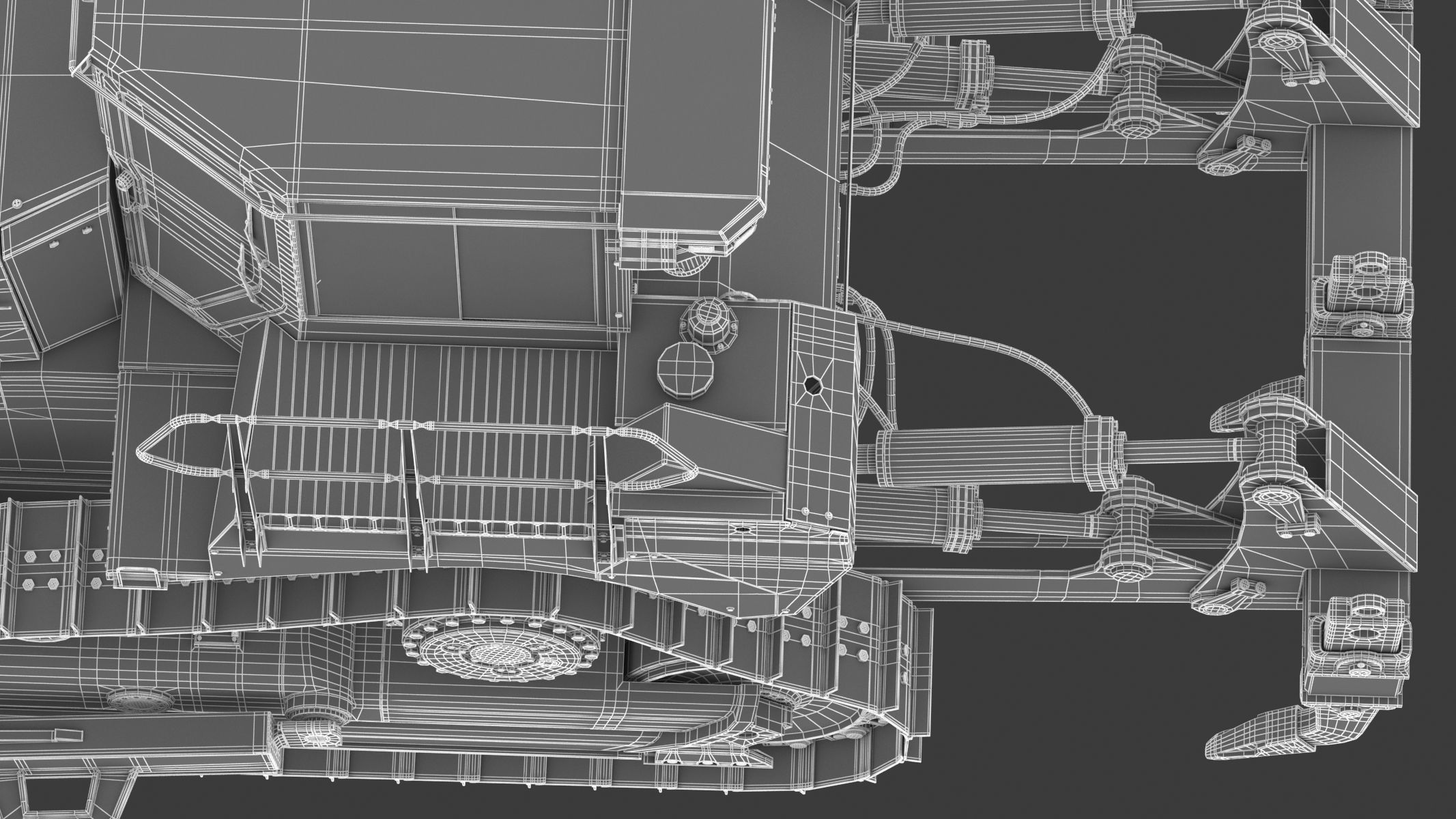 Bulldozer Generic 3D model_41