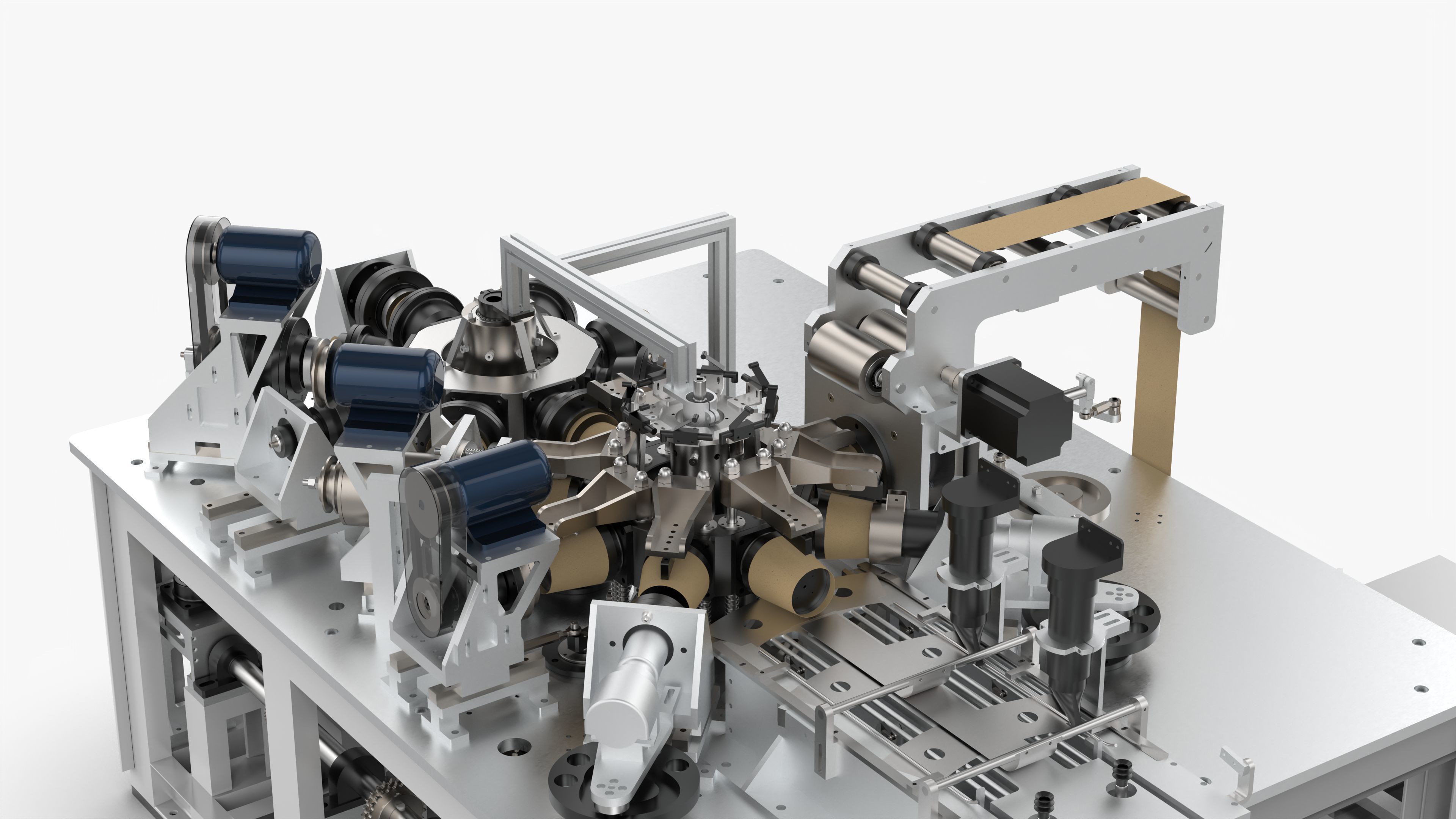 Automatic Disposable Cup Production 3D model_9