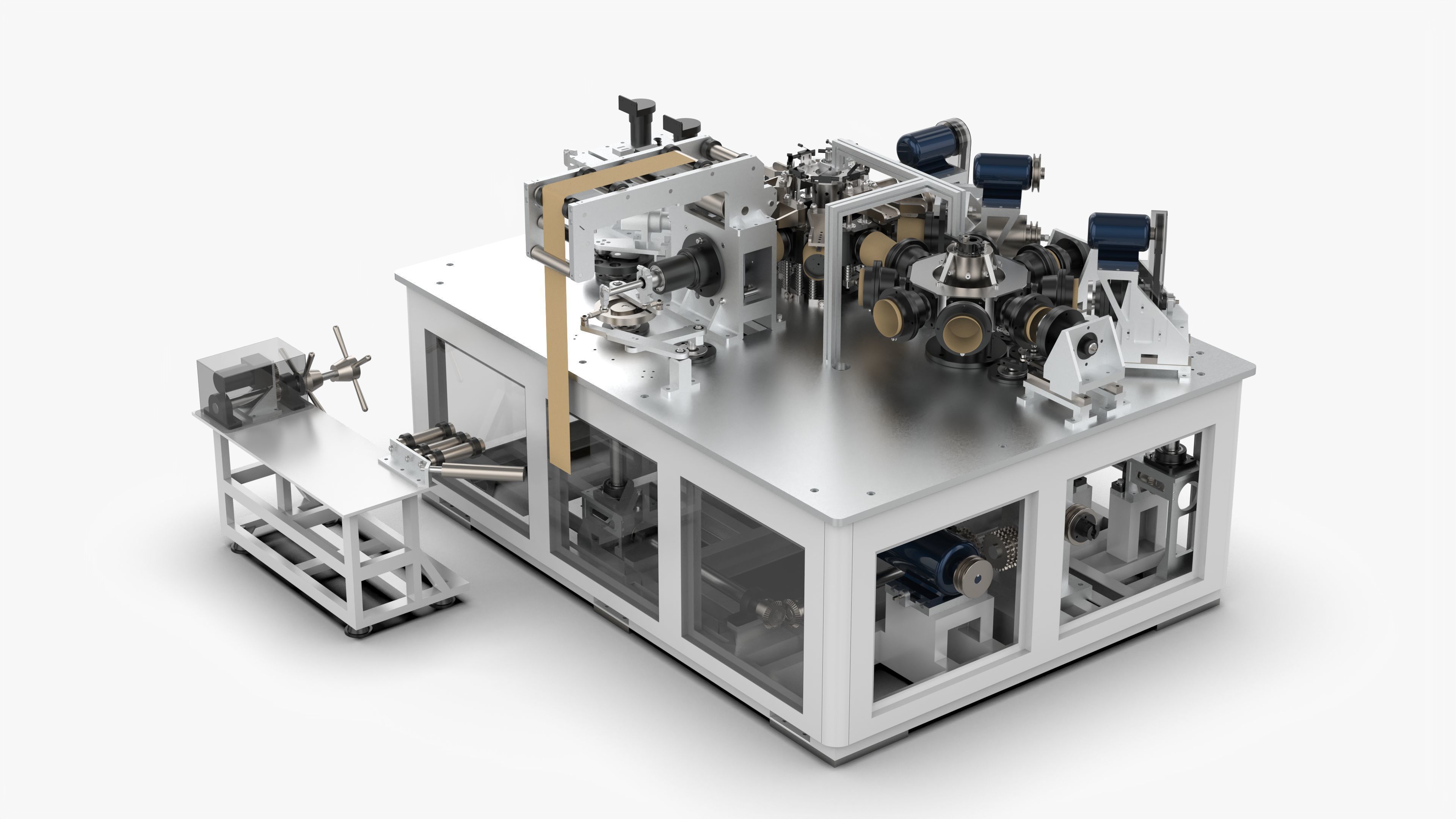 Automatic Disposable Cup Production 3D model_3