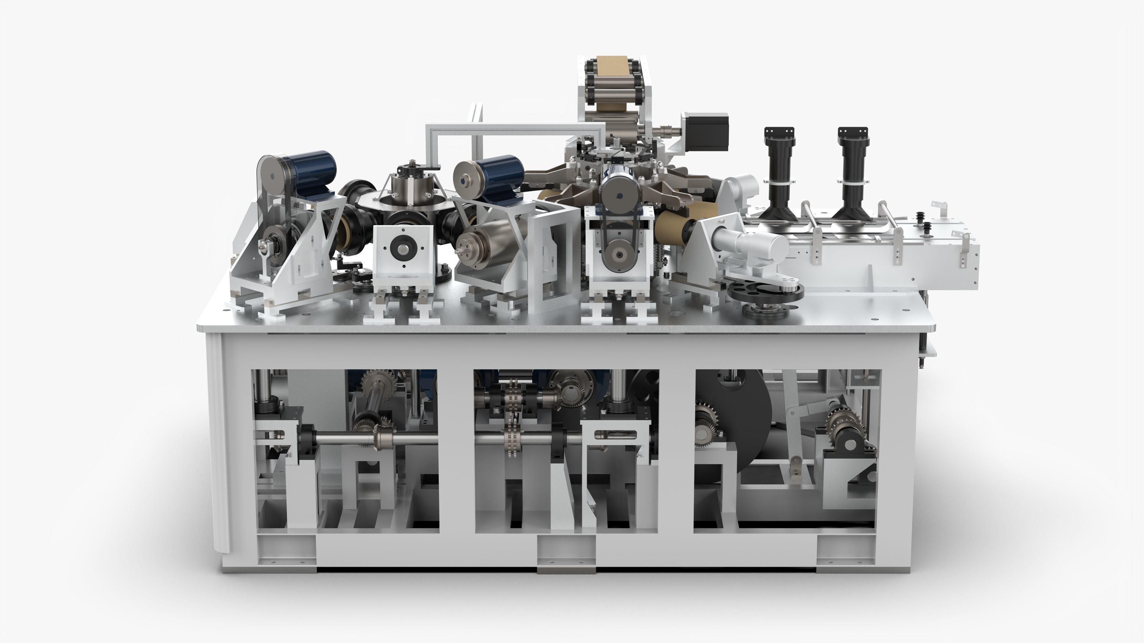 Automatic Disposable Cup Production 3D model_5