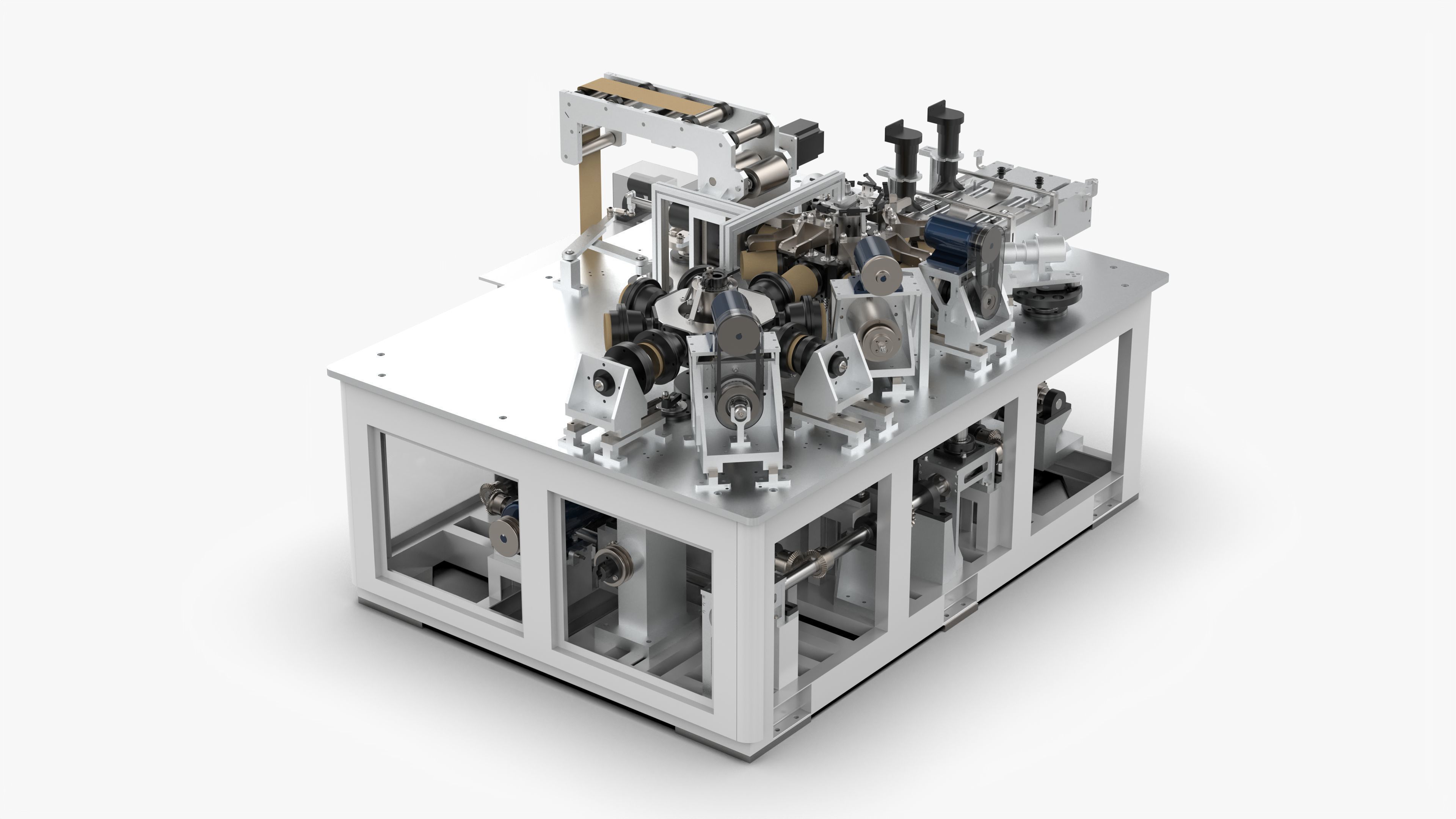 Automatic Disposable Cup Production 3D model_4