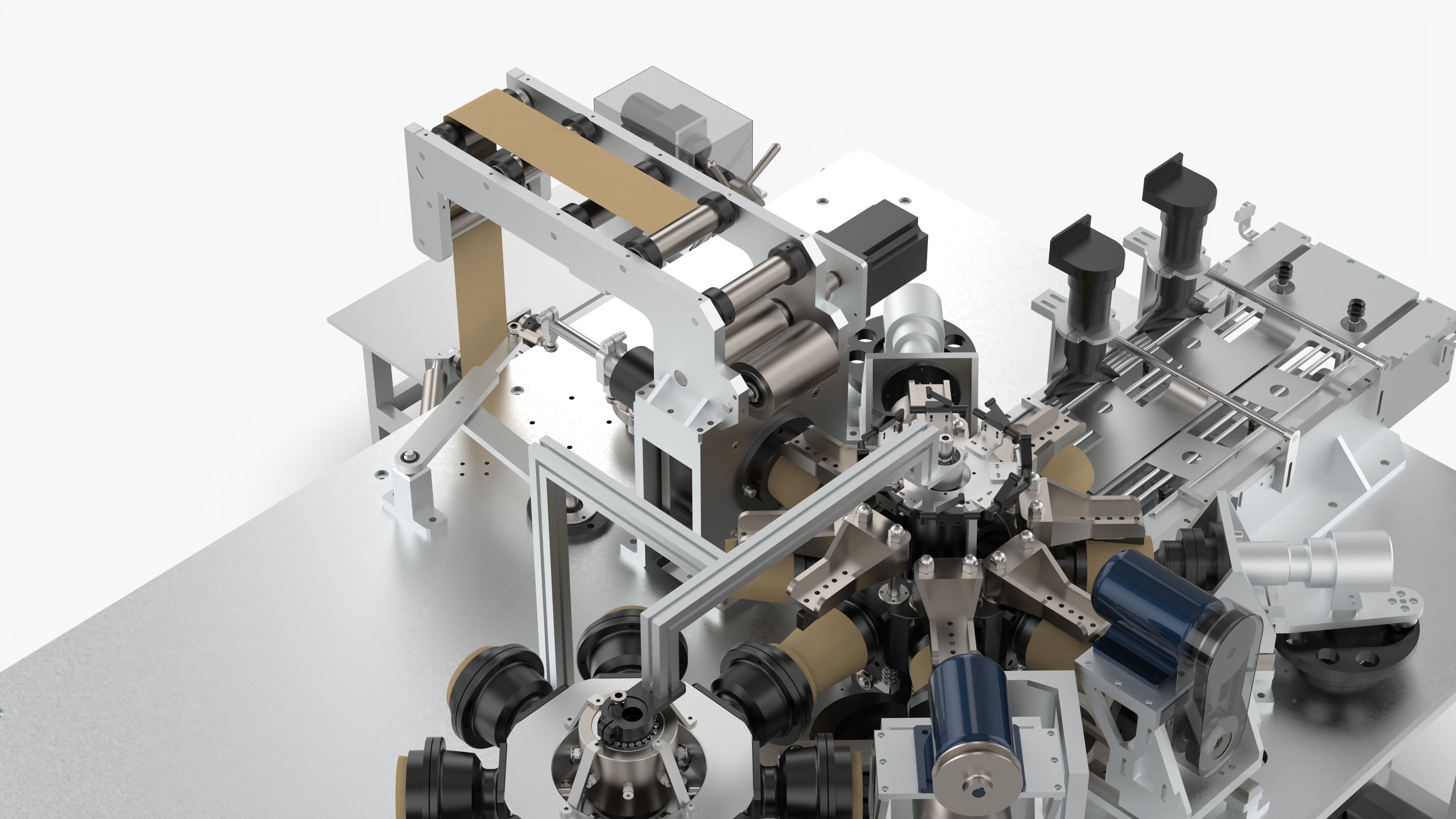 Automatic Disposable Cup Production 3D model_10