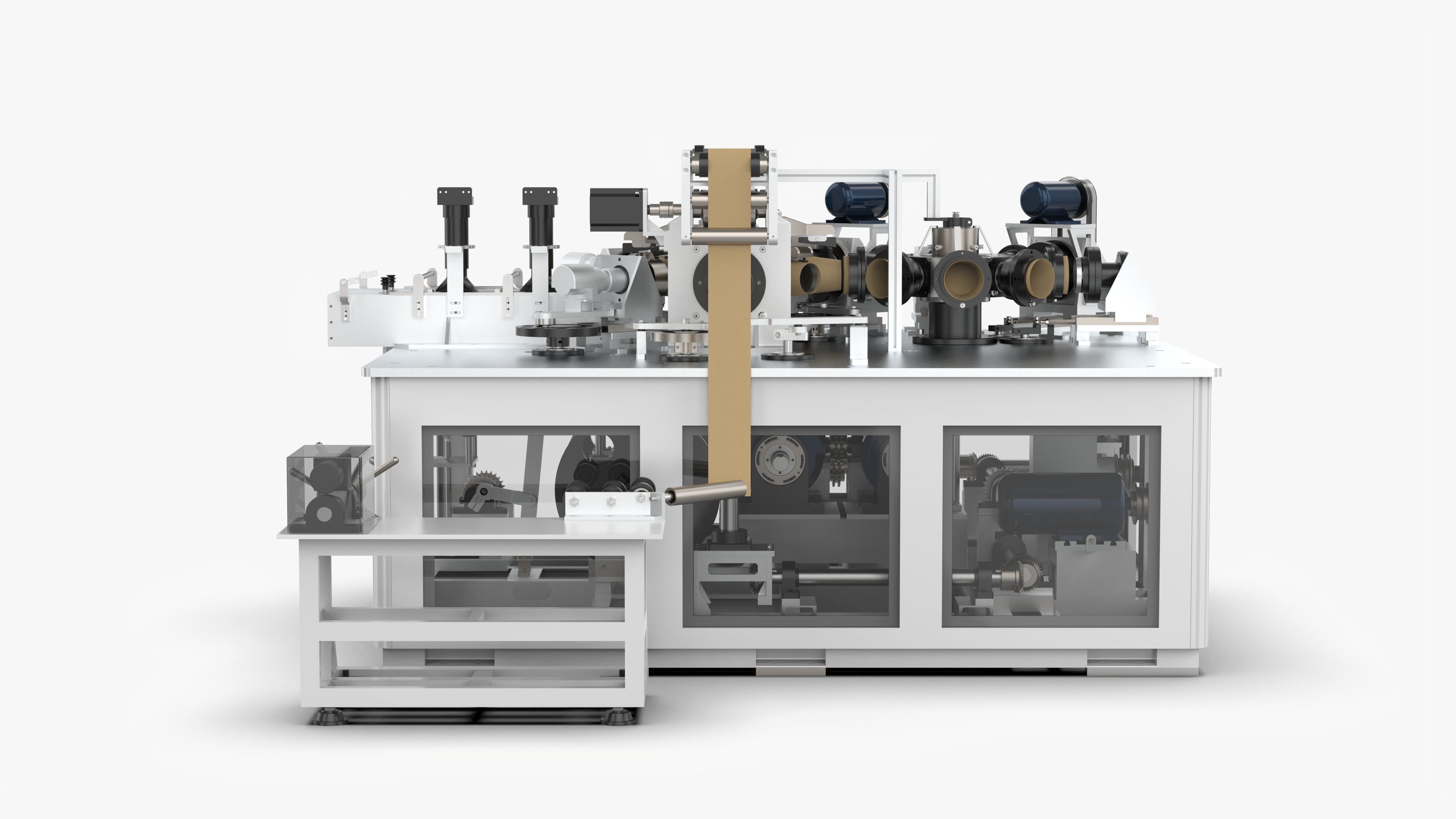 Automatic Disposable Cup Production 3D model_7