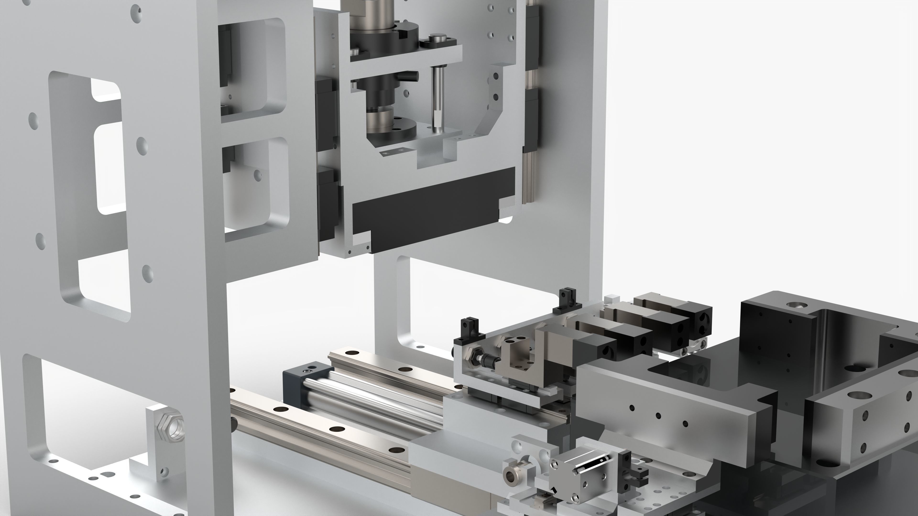 Automatic Square Battery Size Measuring Machine 3D model_11