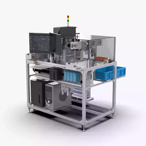 Marking Visual Inspection all-in-one Machine 3D model