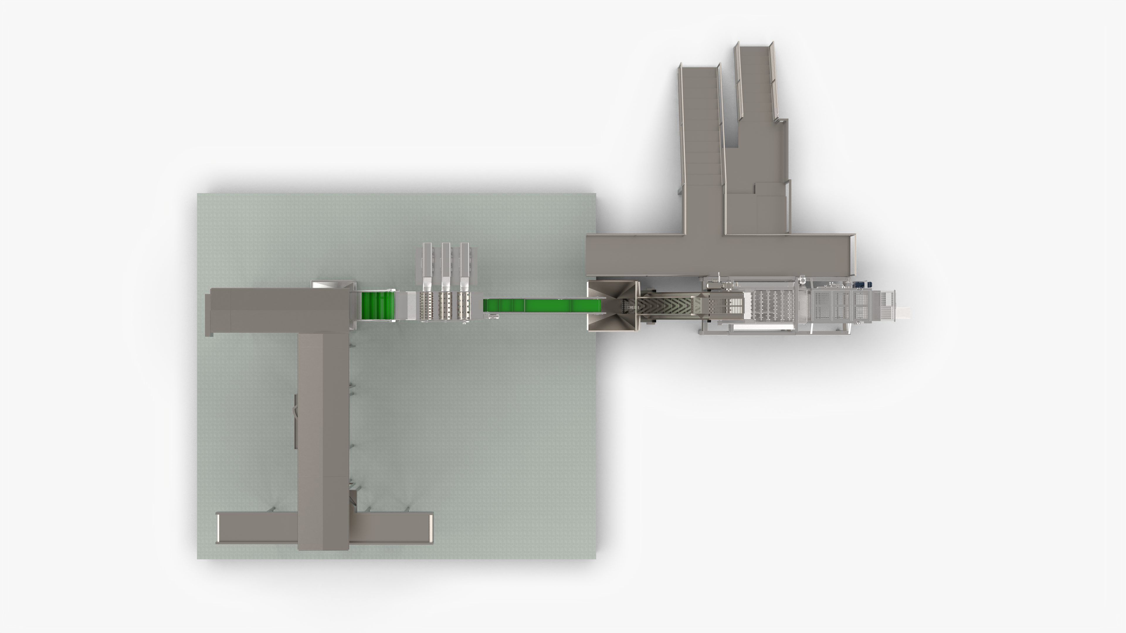 Garlic Sorting and Processing Equipment 3D model_13
