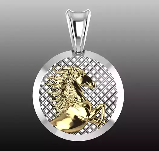 horse pendant