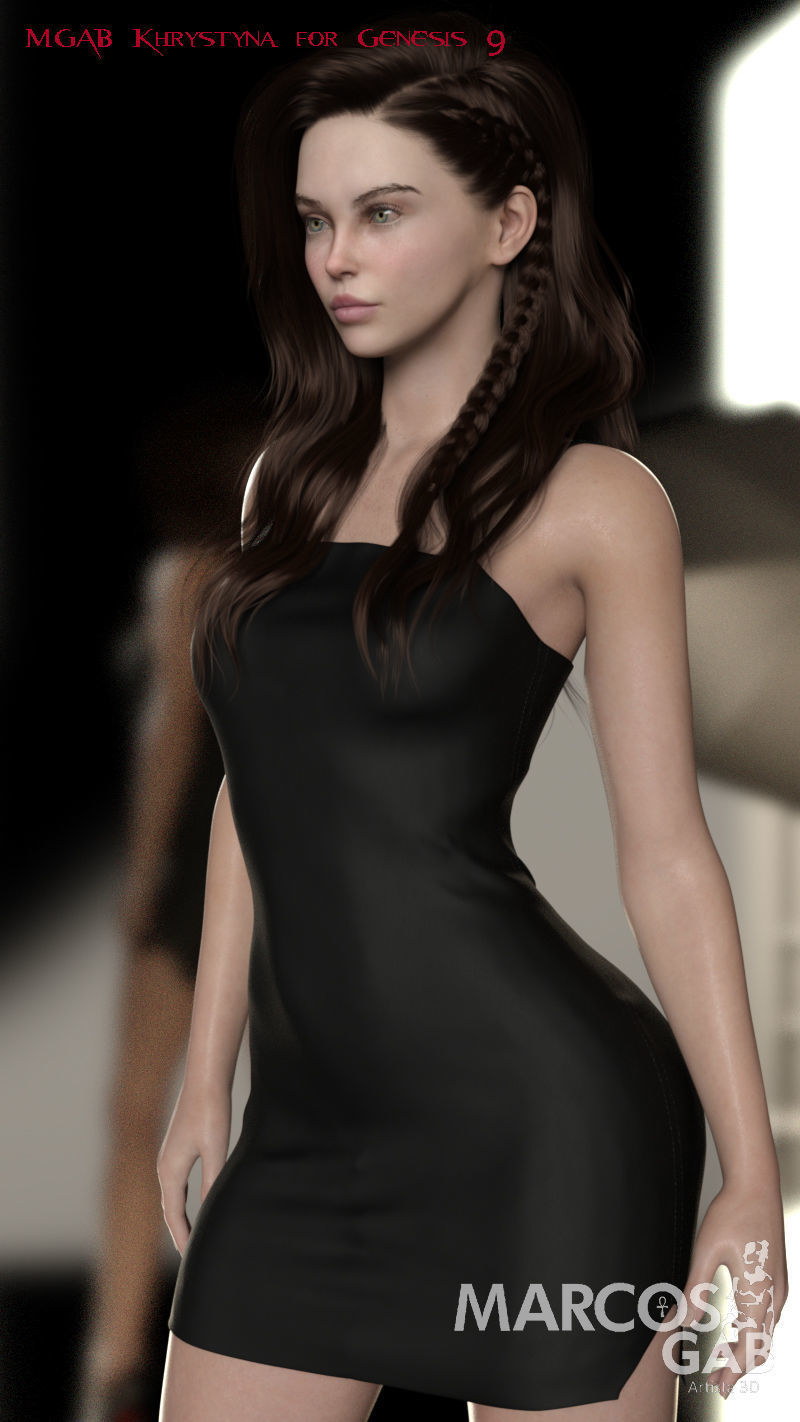 MGAB Khrystyna for Genesis 9 3D model_3