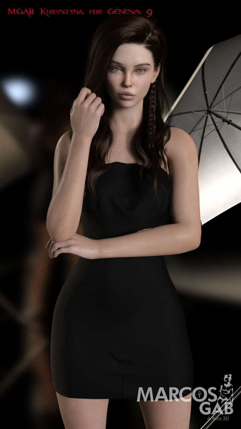 MGAB Khrystyna for Genesis 9 3D model_15
