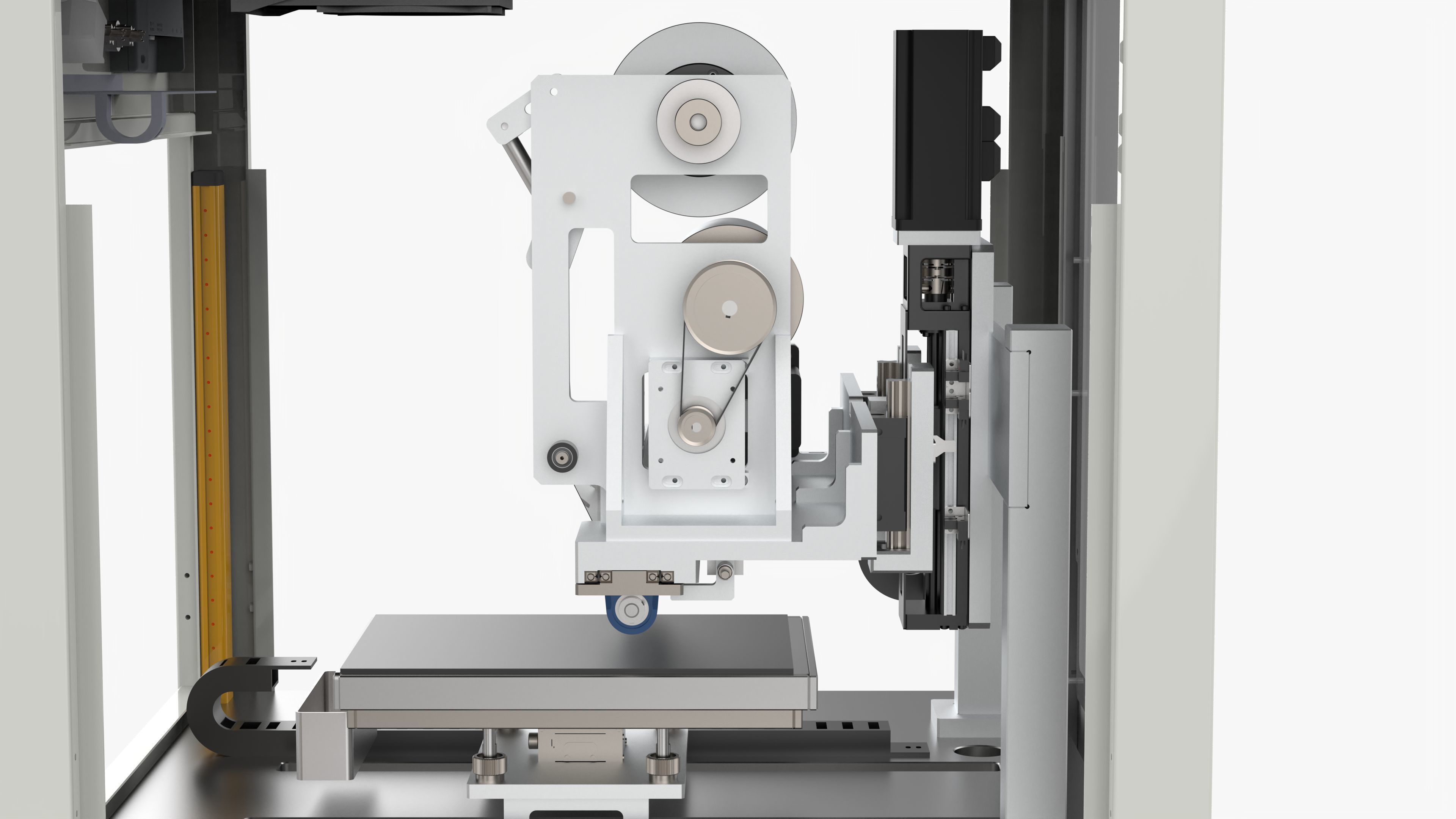 Automatic Glue Removal Machine 3D model_8