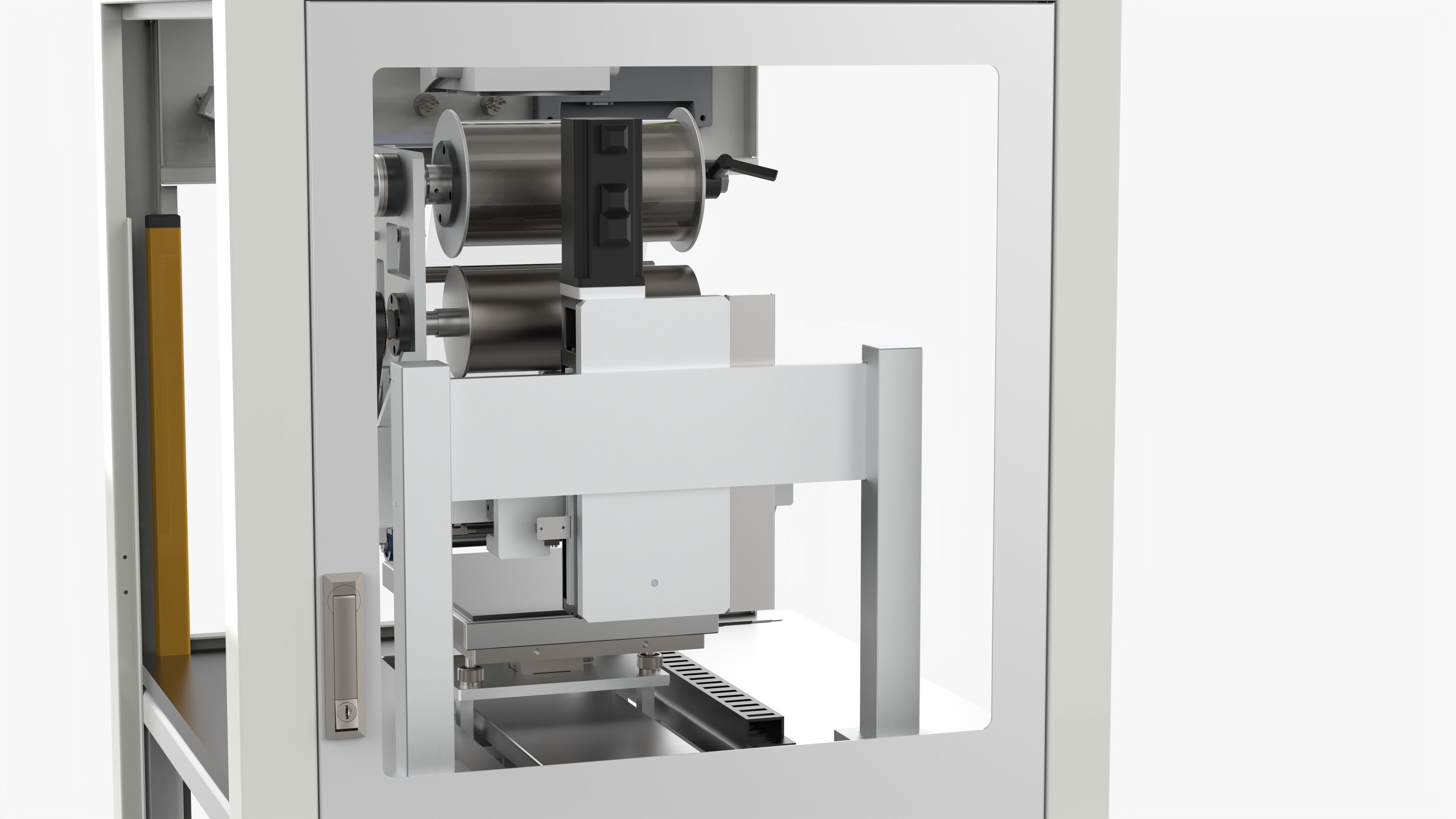 Automatic Glue Removal Machine 3D model_11