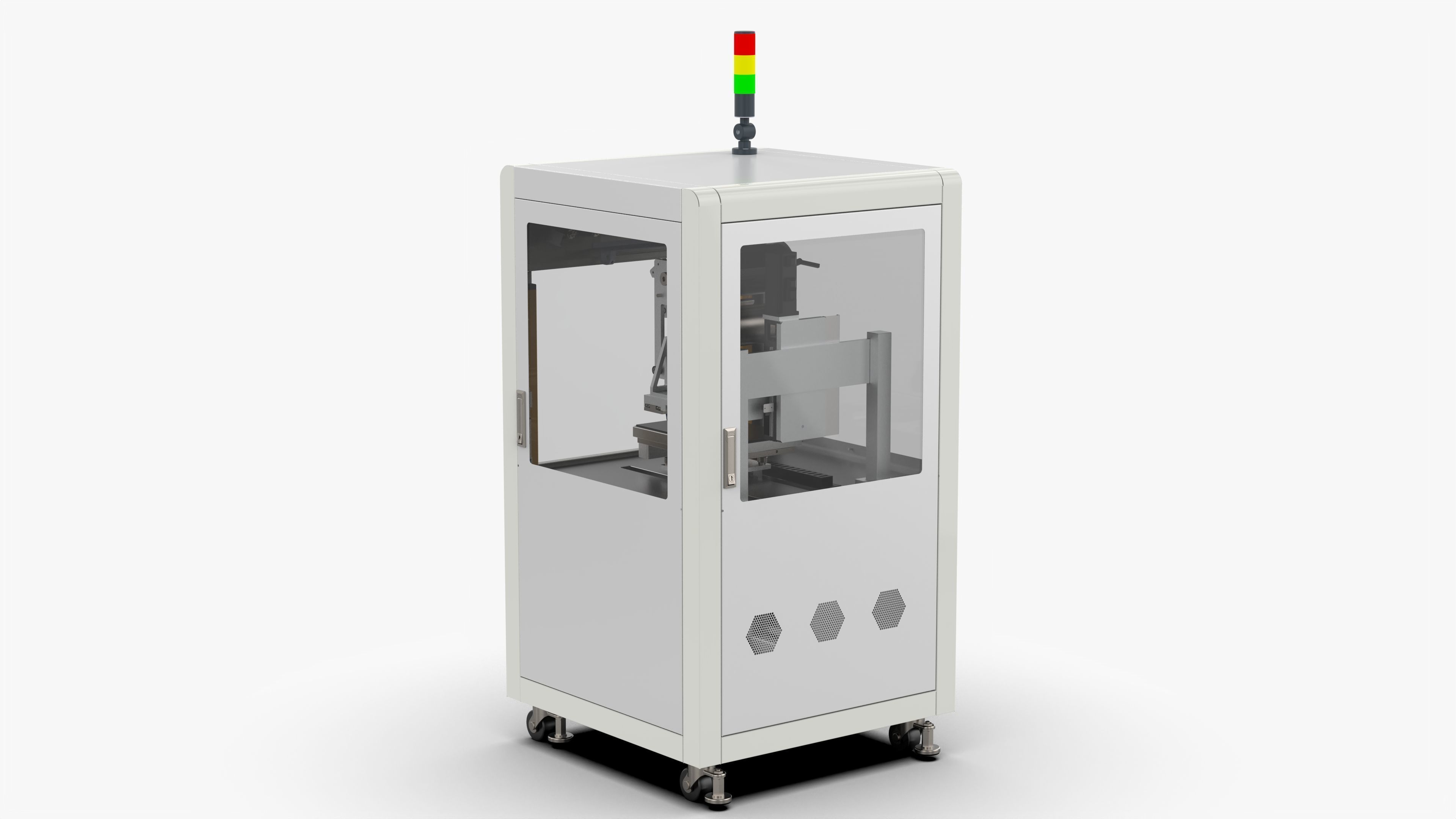 Automatic Glue Removal Machine 3D model_3