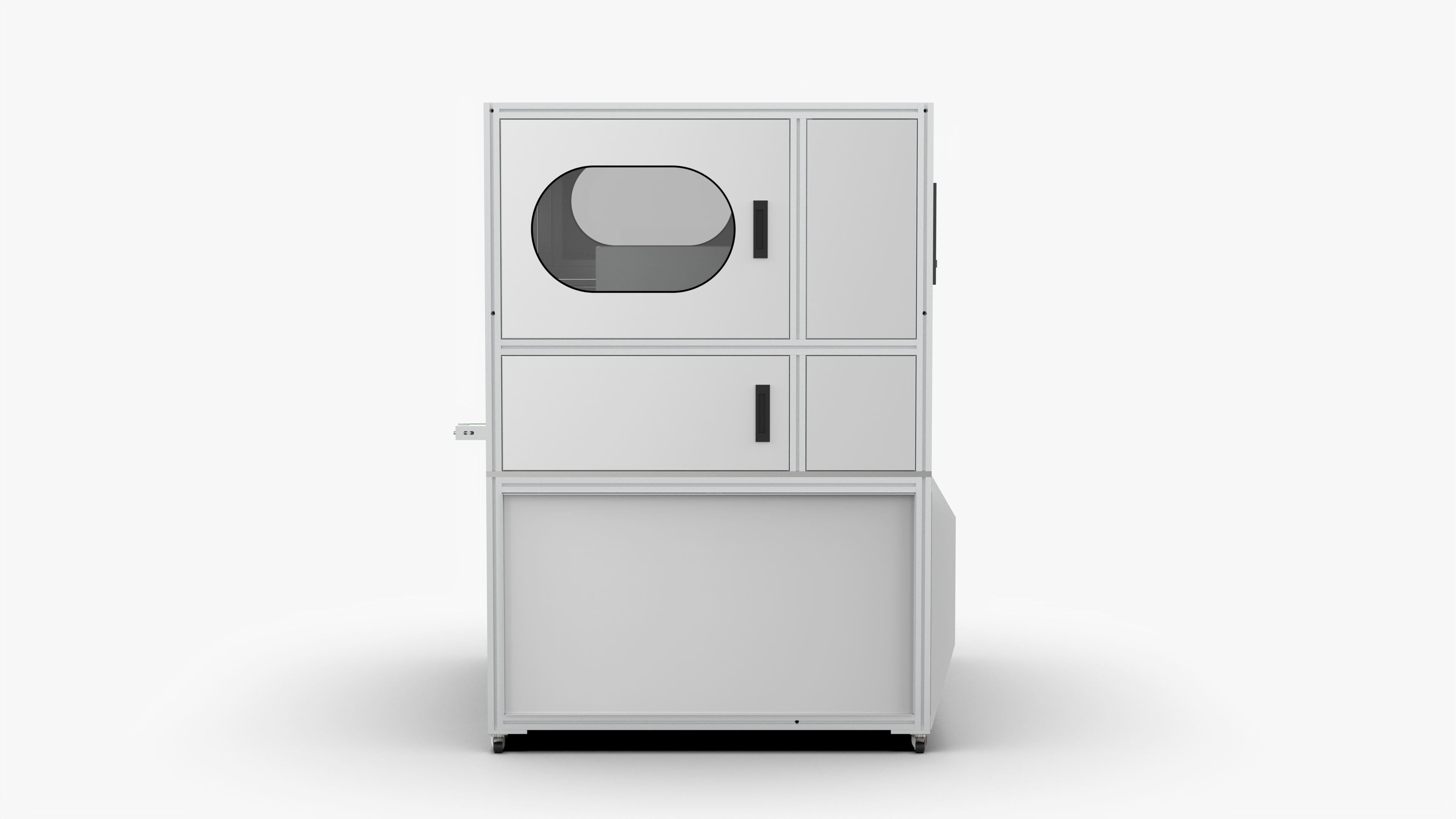 Automatic Cylindrical Battery Cutting and Welding Machine 3D model_6