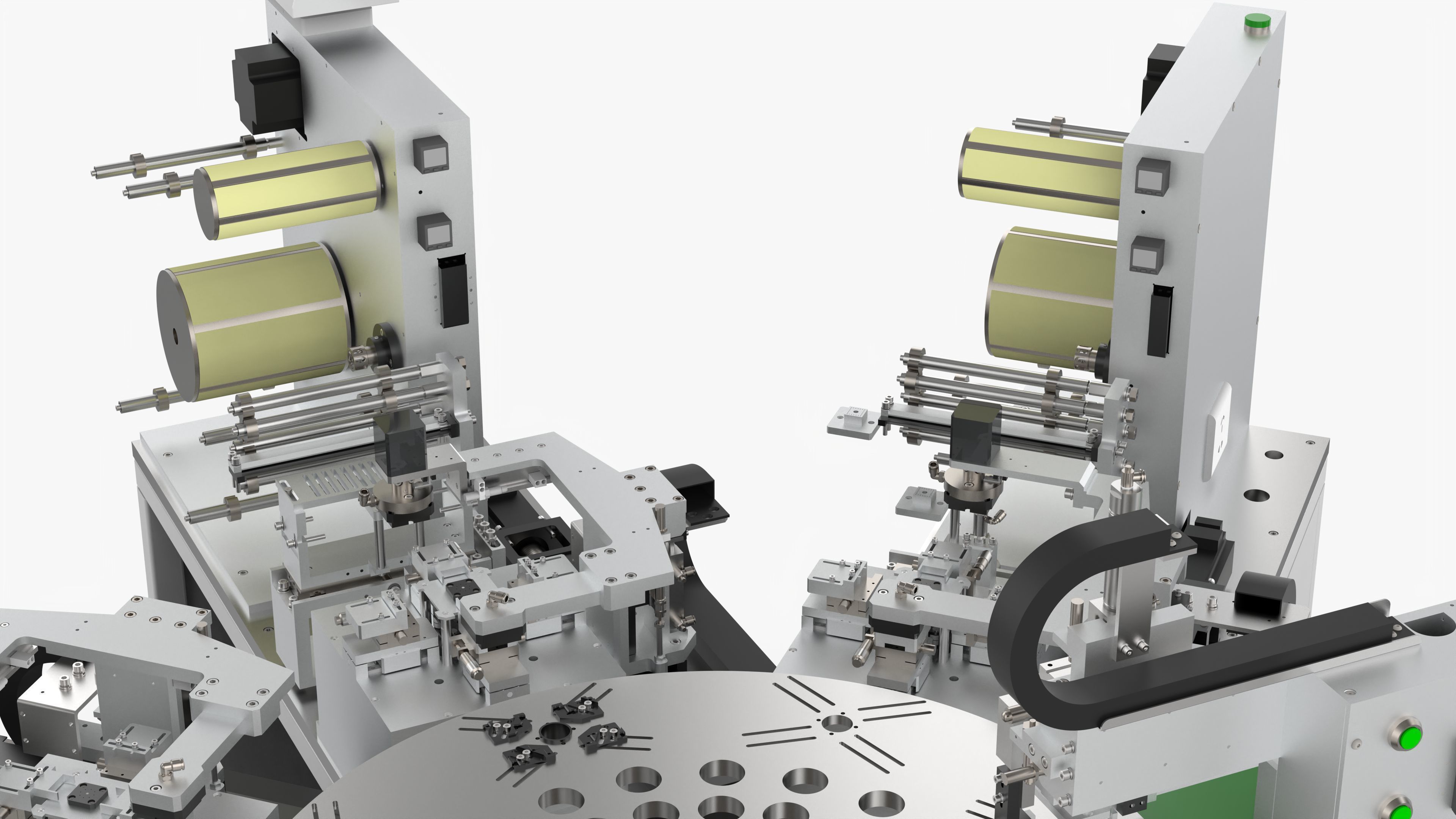 Multi-station Automatic Labeling Machine 3D model_11