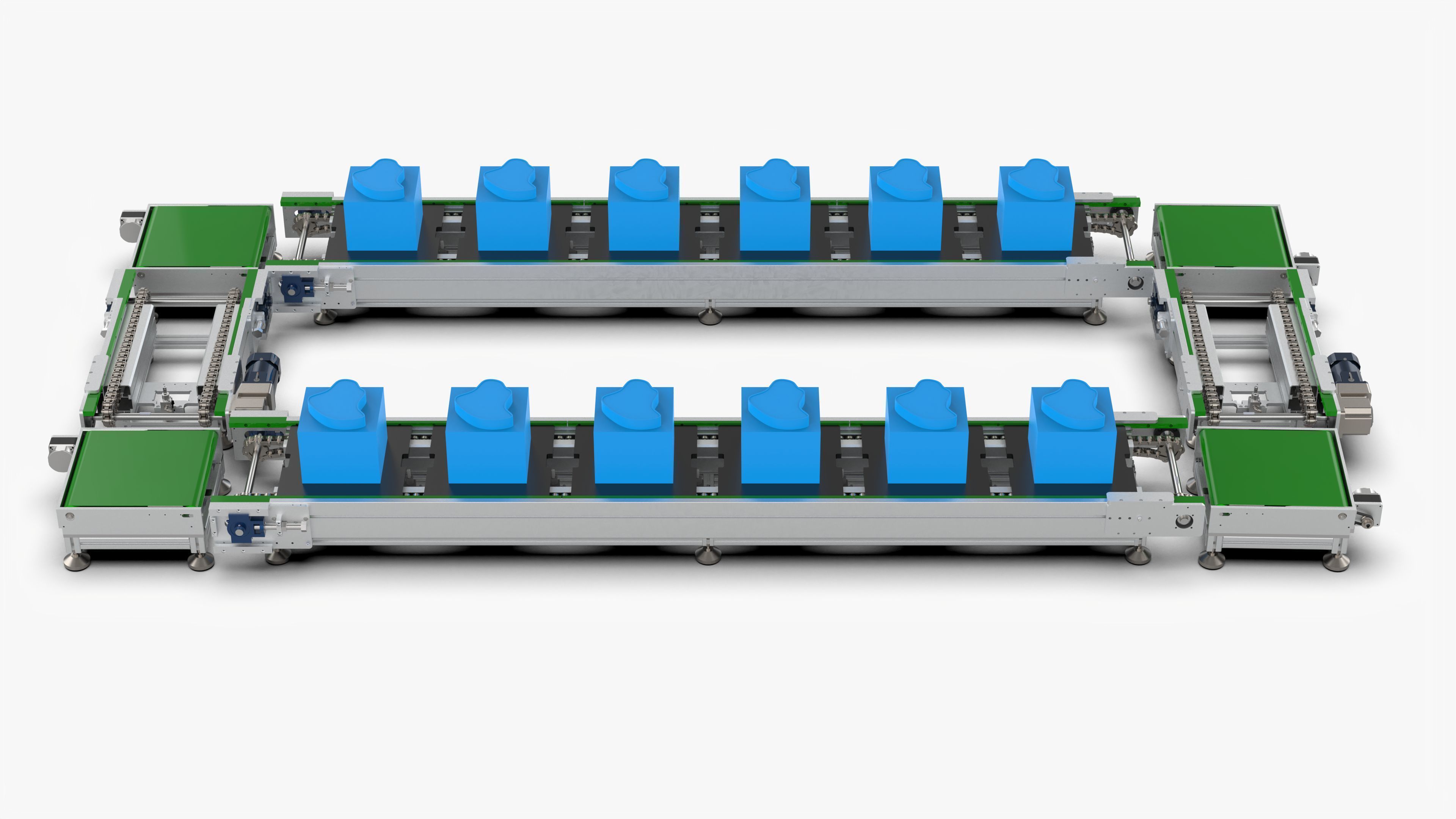Speed Chain Transplanting Body Line 3D model_5