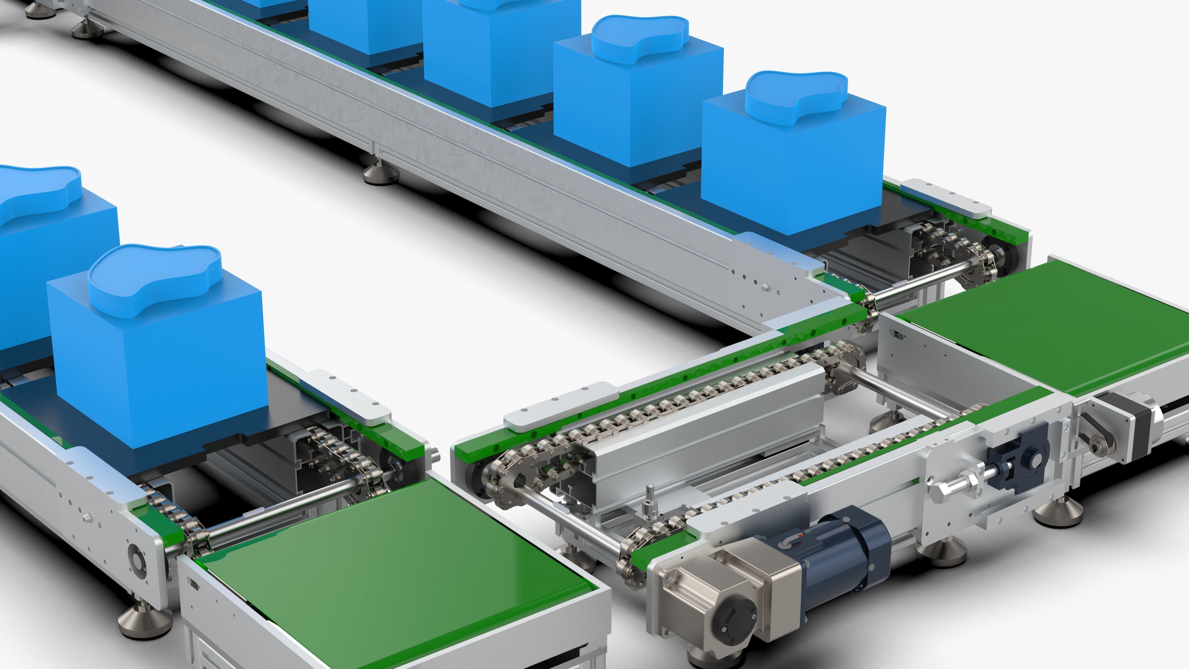 Speed Chain Transplanting Body Line 3D model_8