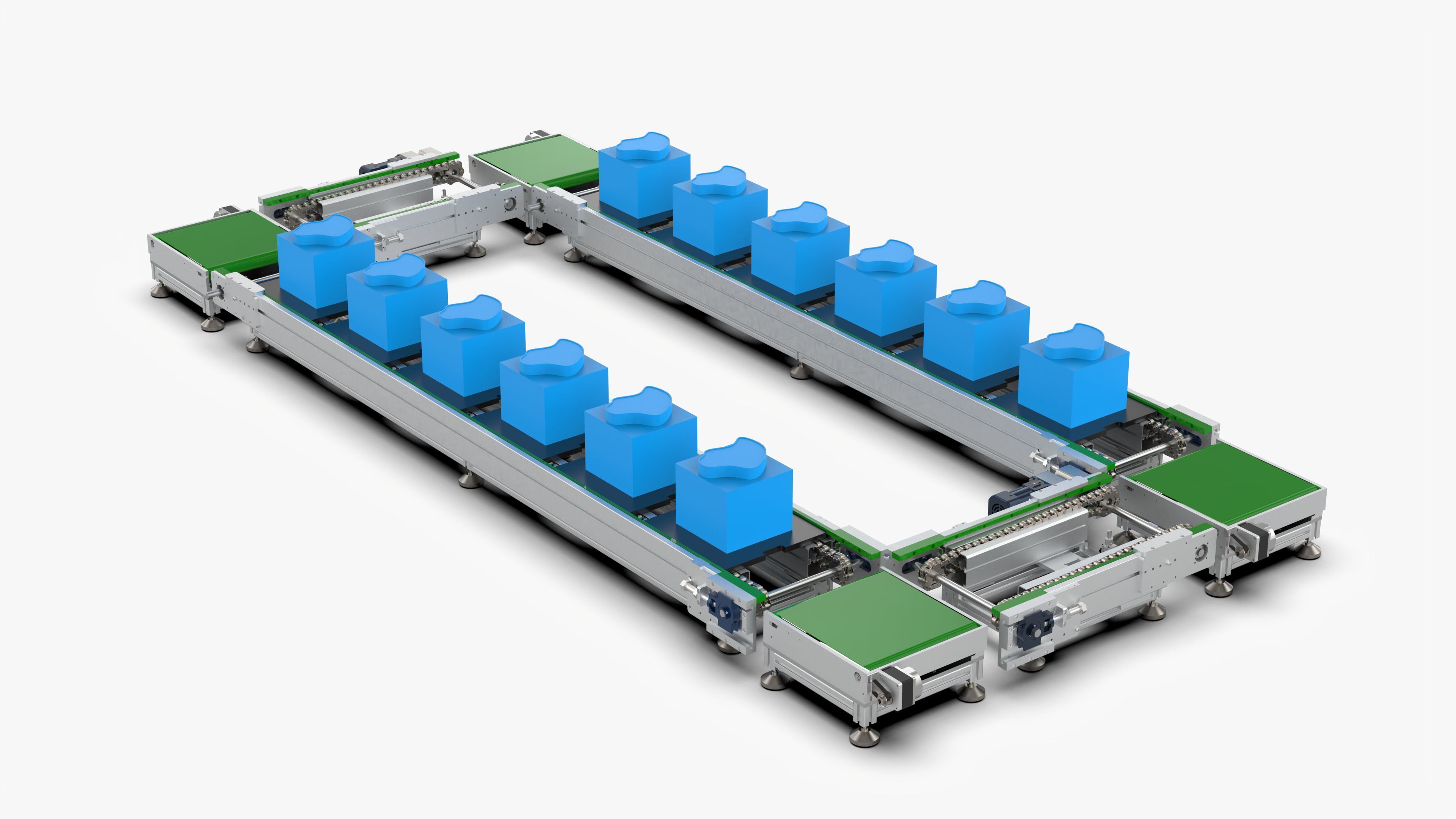 Speed Chain Transplanting Body Line 3D model_2