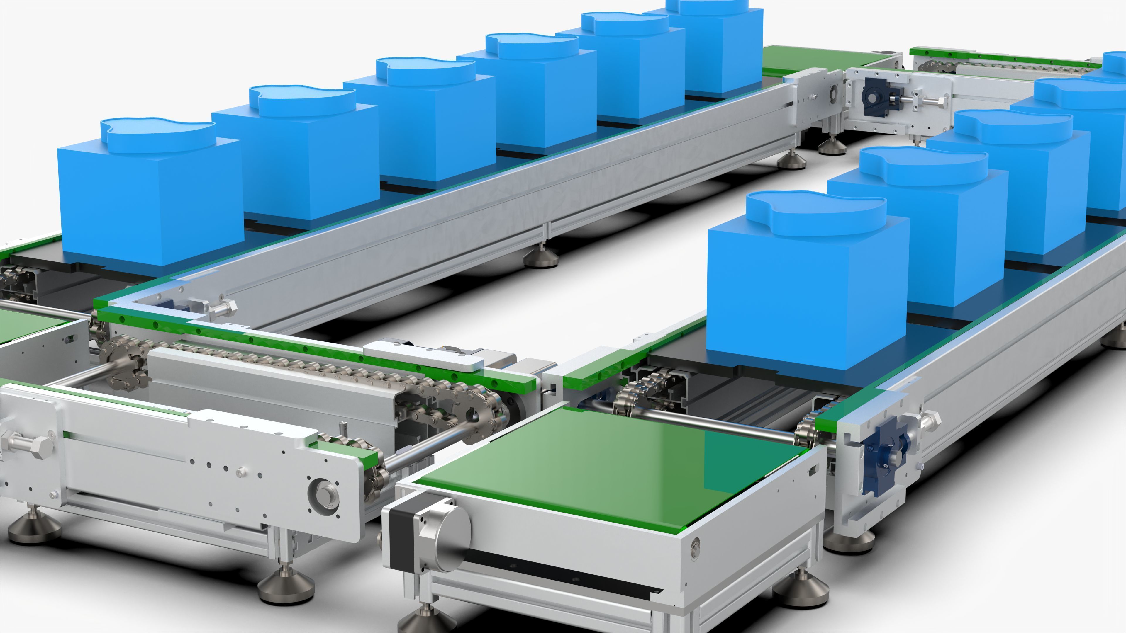 Speed Chain Transplanting Body Line 3D model_9