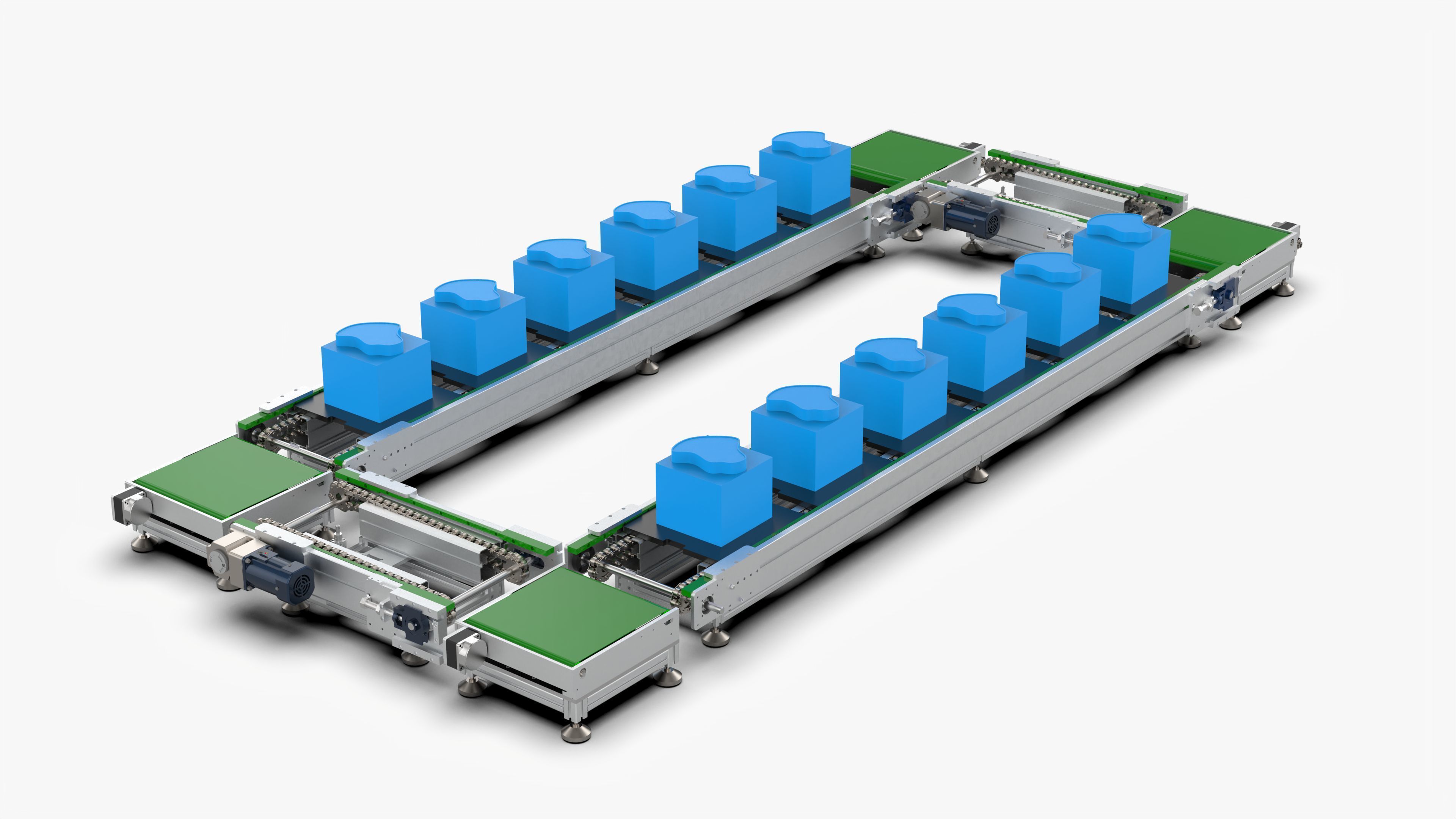 Speed Chain Transplanting Body Line 3D model_1