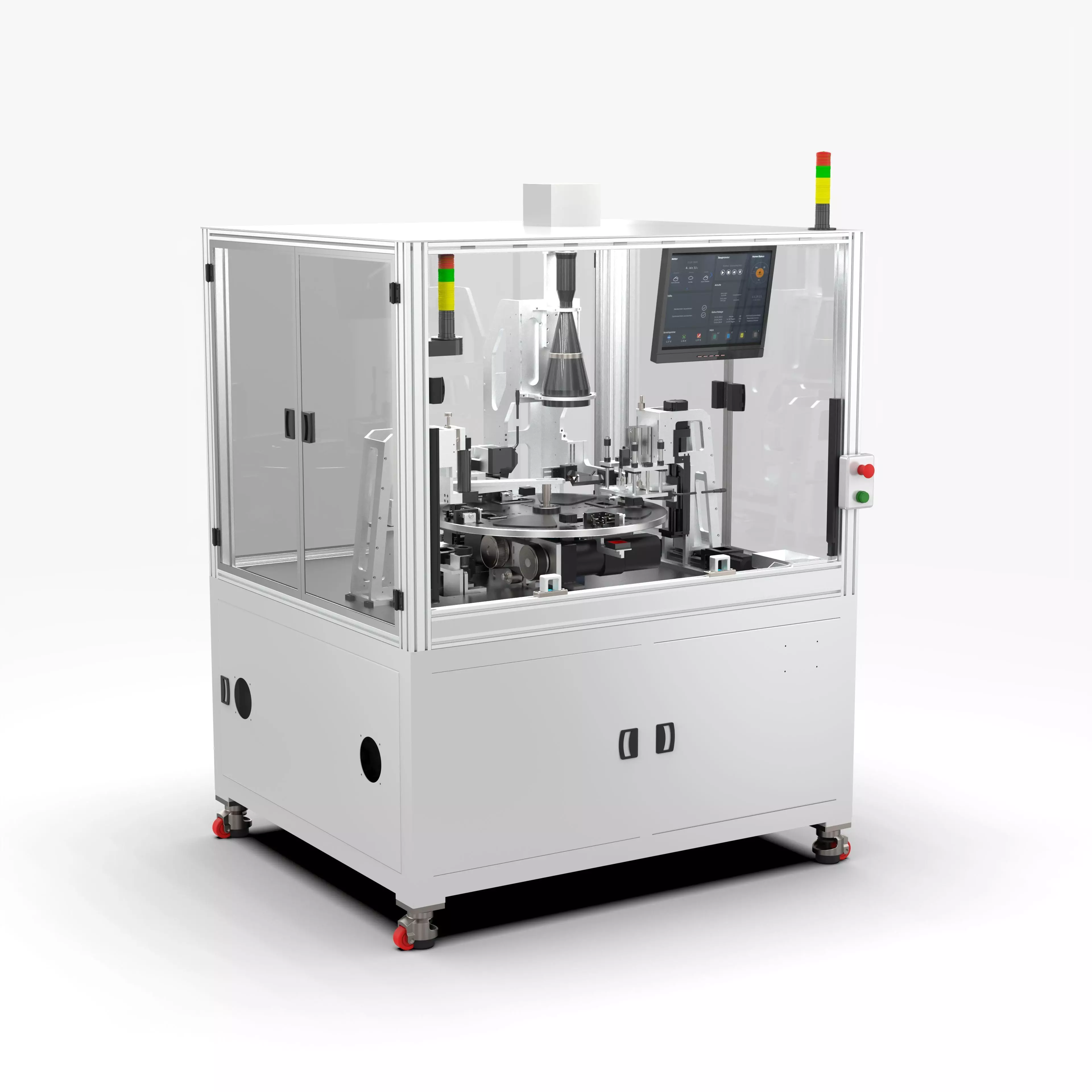 Automatic Battery Flatness Contour Size Inspection Machine 3D model_0