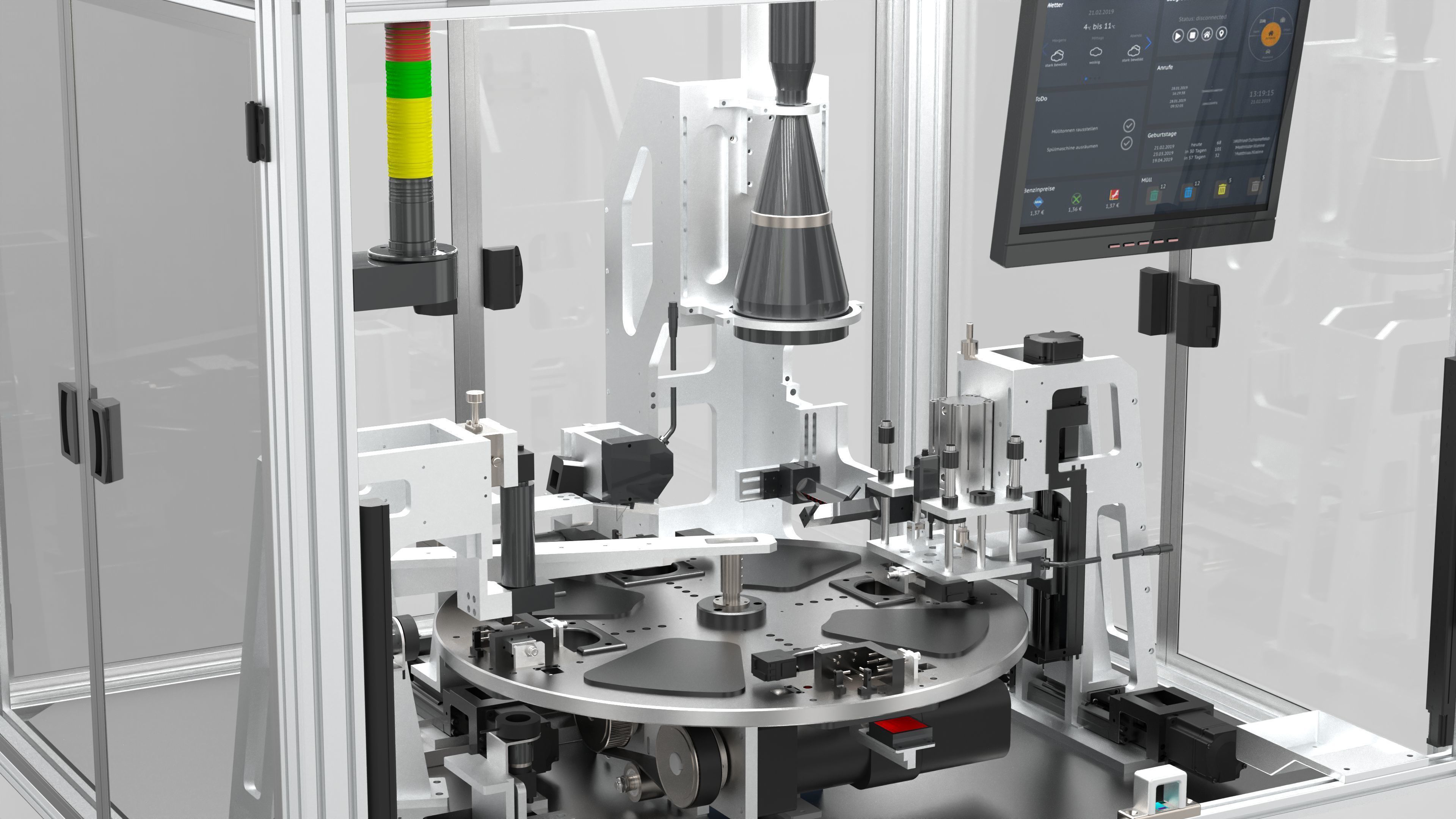 Automatic Battery Flatness Contour Size Inspection Machine 3D model_6