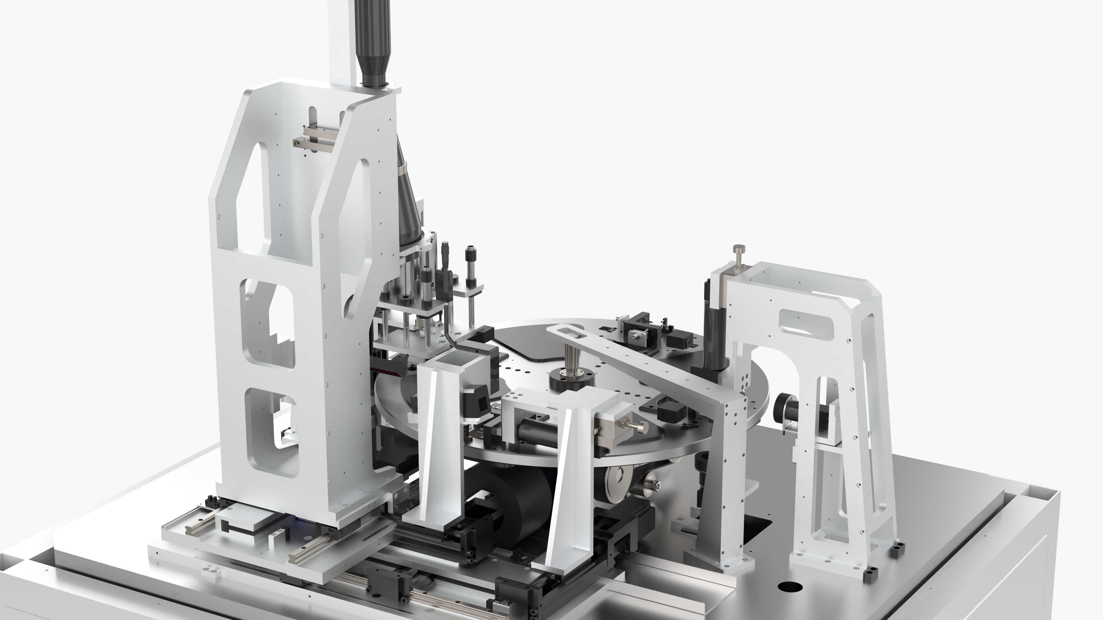 Automatic Battery Flatness Contour Size Inspection Machine 3D model_9