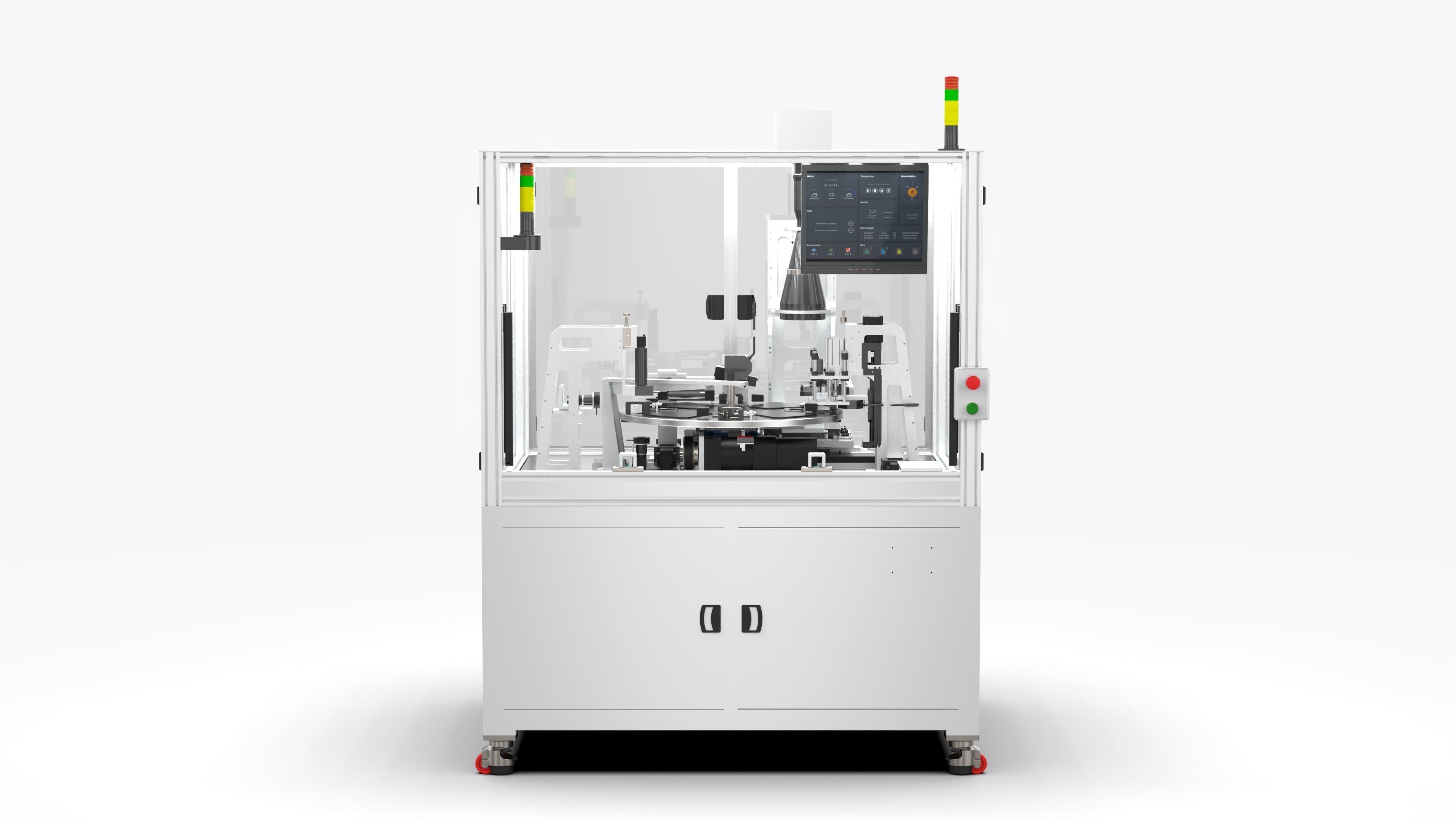 Automatic Battery Flatness Contour Size Inspection Machine 3D model_5