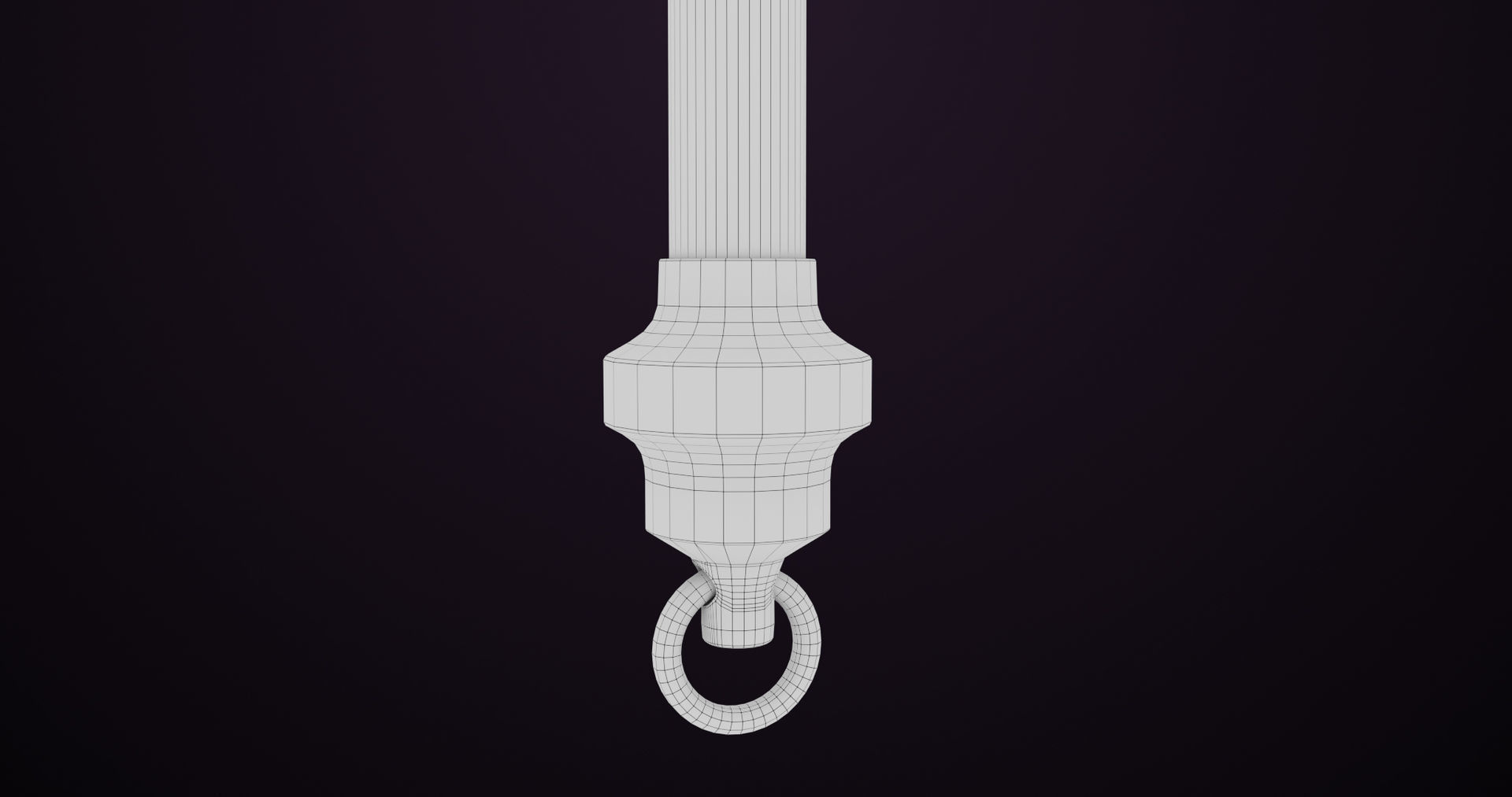 Battle Axe 06 Golden All PBR Unity UE Textures Included Low-poly 3D model_22