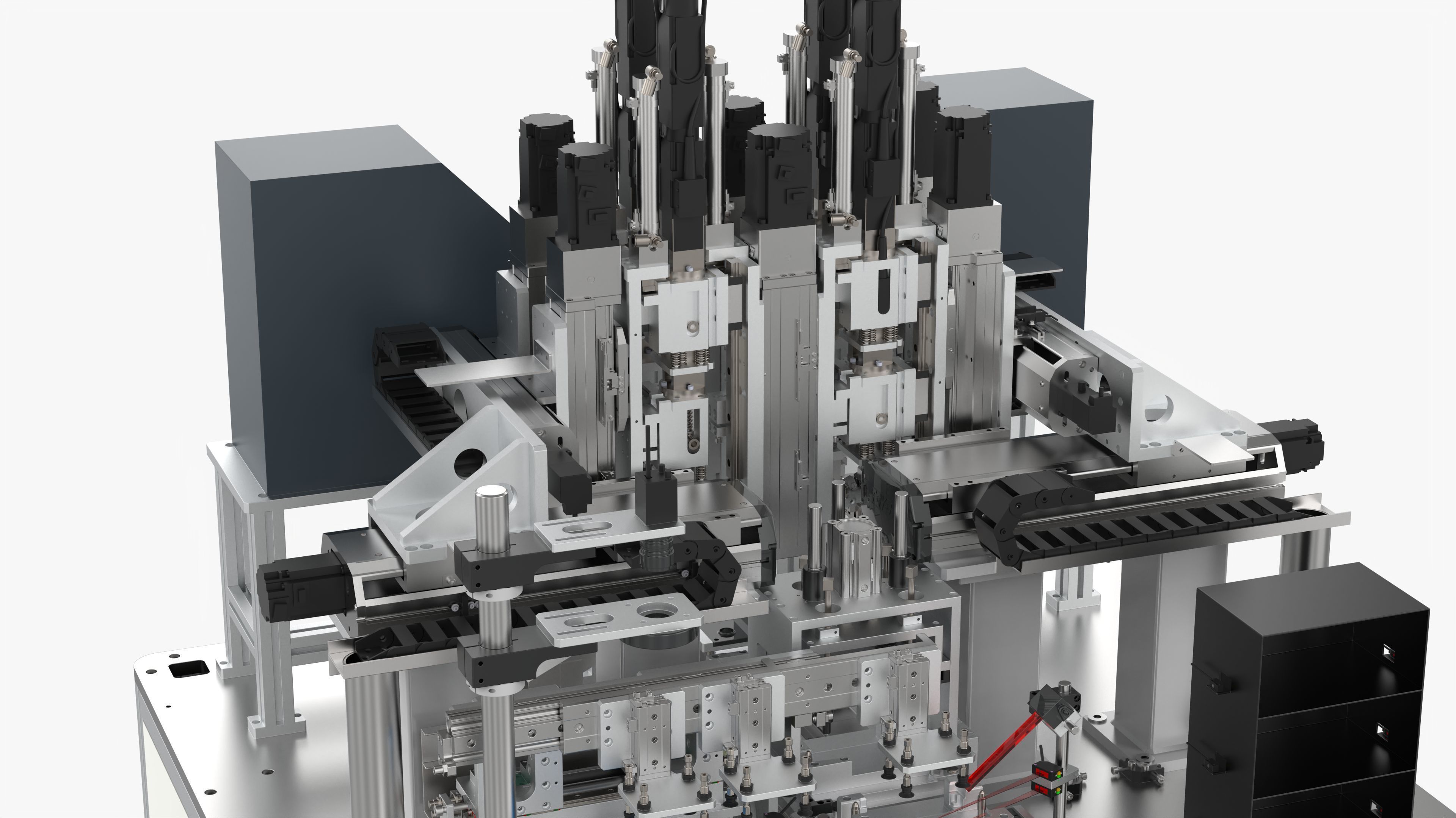 Multi-axis Automatic Locking Screw Machine 3D model_11