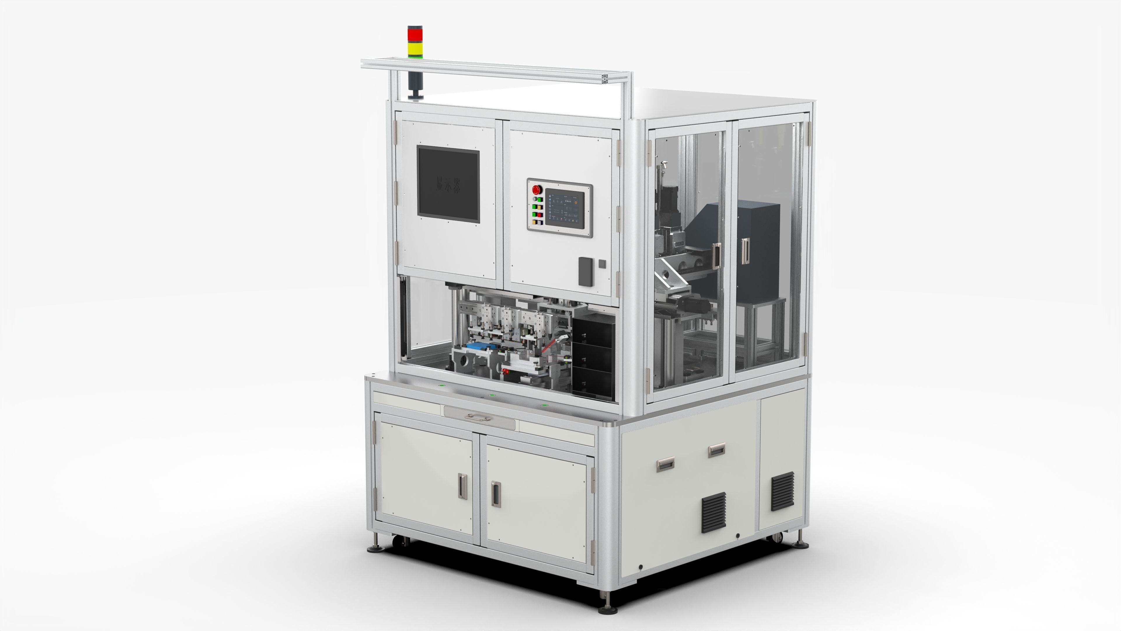 Multi-axis Automatic Locking Screw Machine 3D model_4