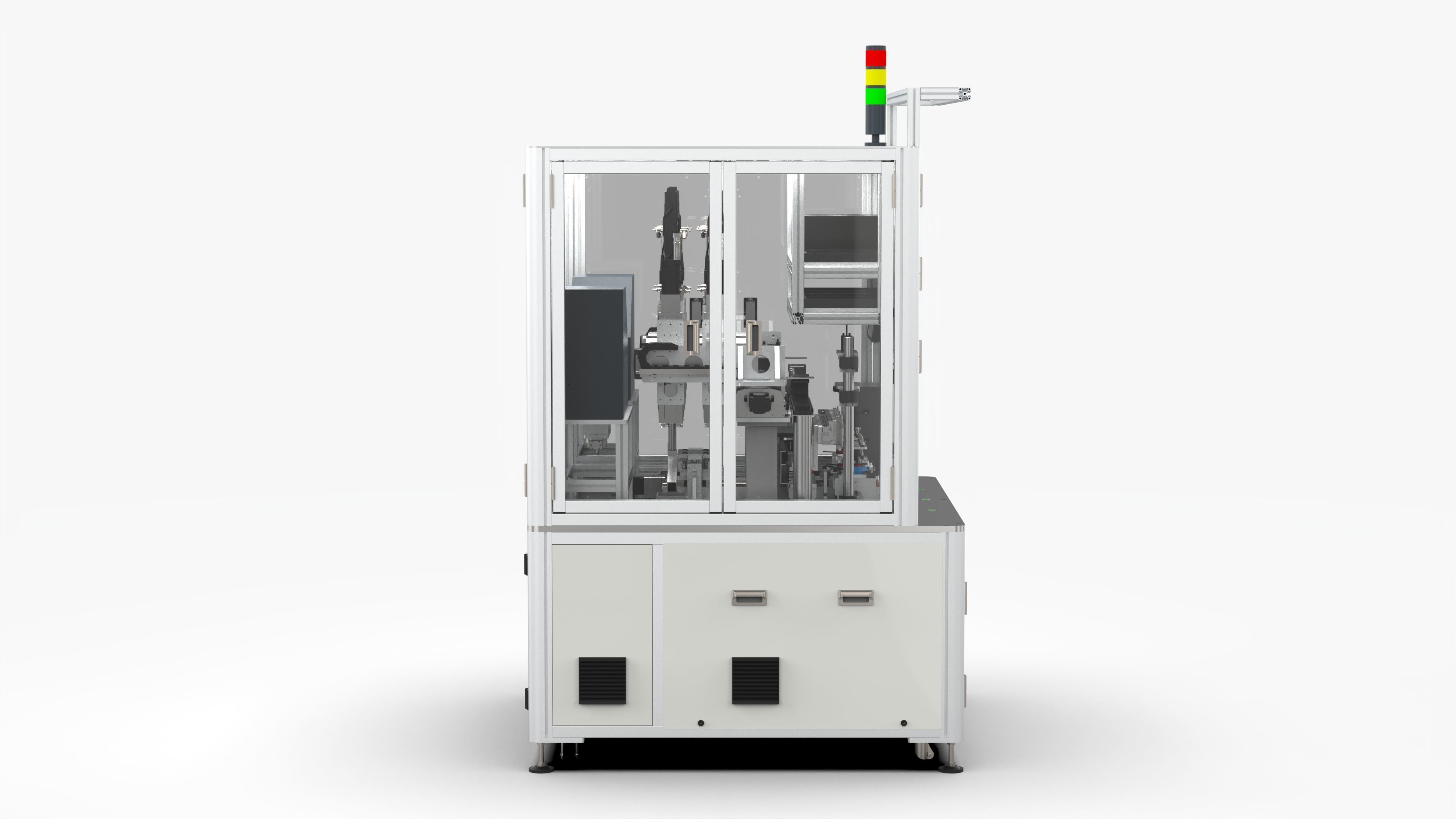 Multi-axis Automatic Locking Screw Machine 3D model_6