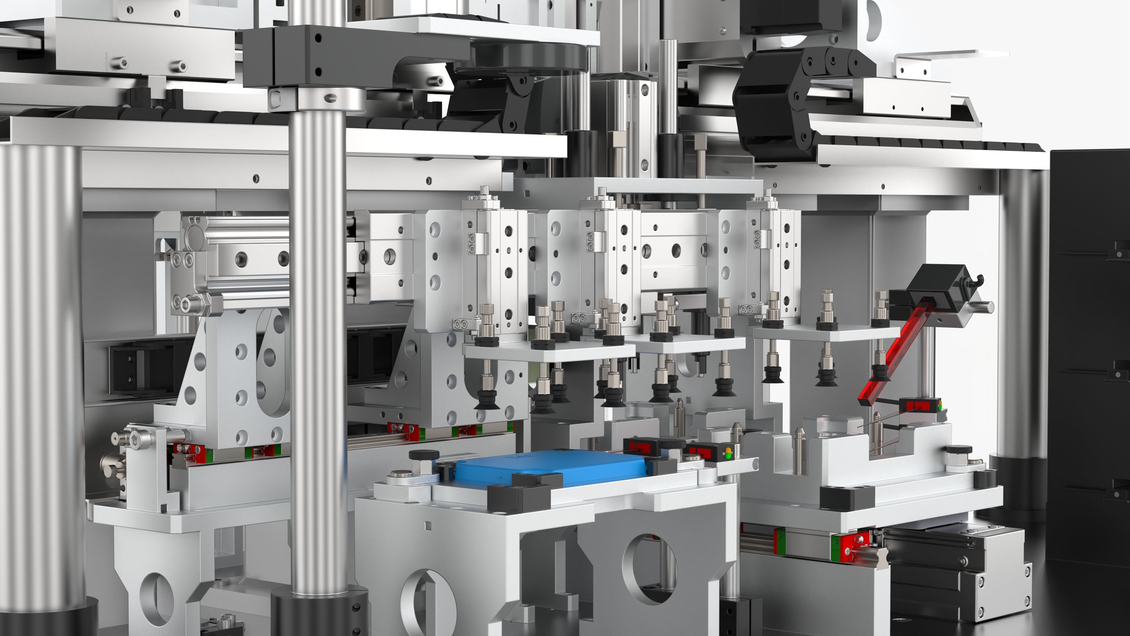 Multi-axis Automatic Locking Screw Machine 3D model_13