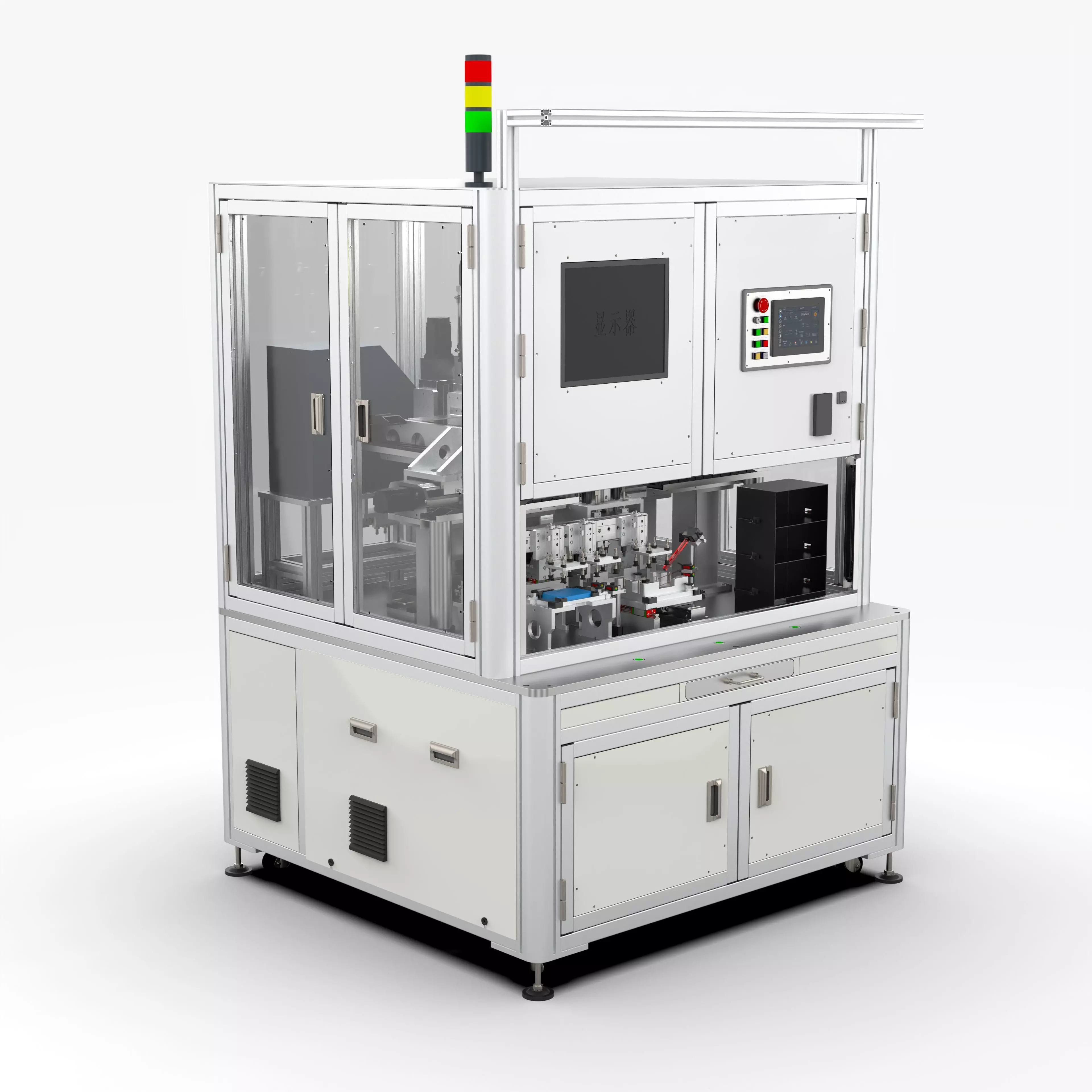 Multi-axis Automatic Locking Screw Machine 3D model_0