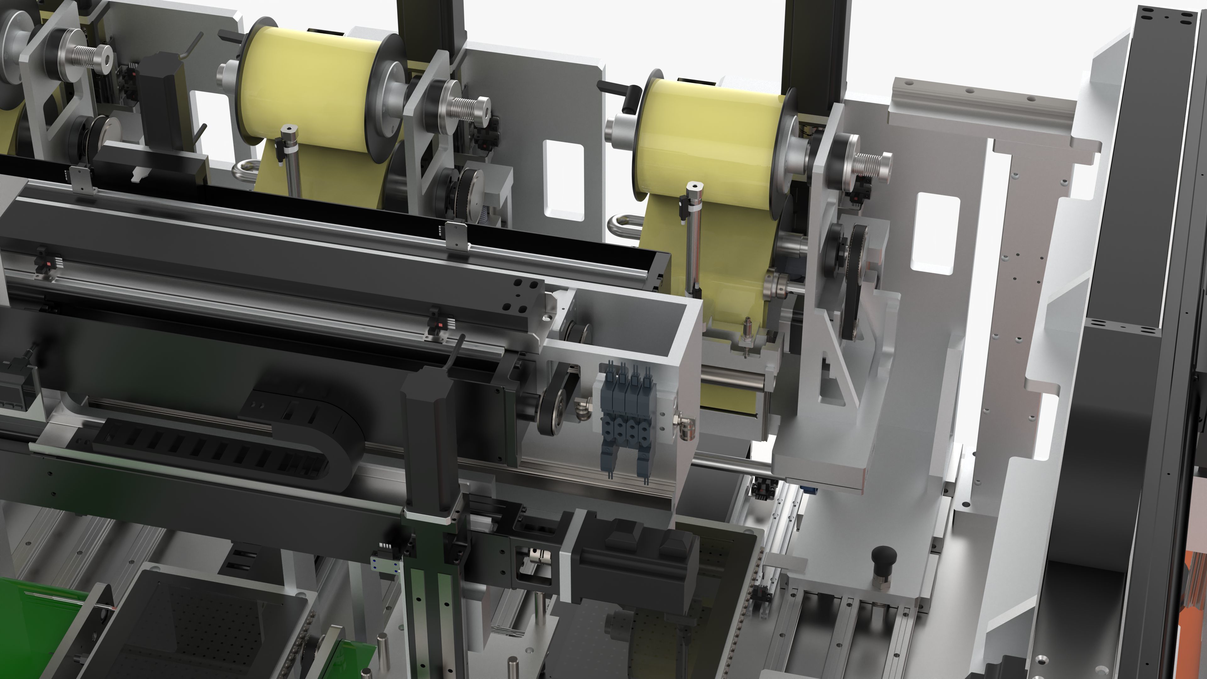 Automatic Glue Cleaning Machine 3D model_14