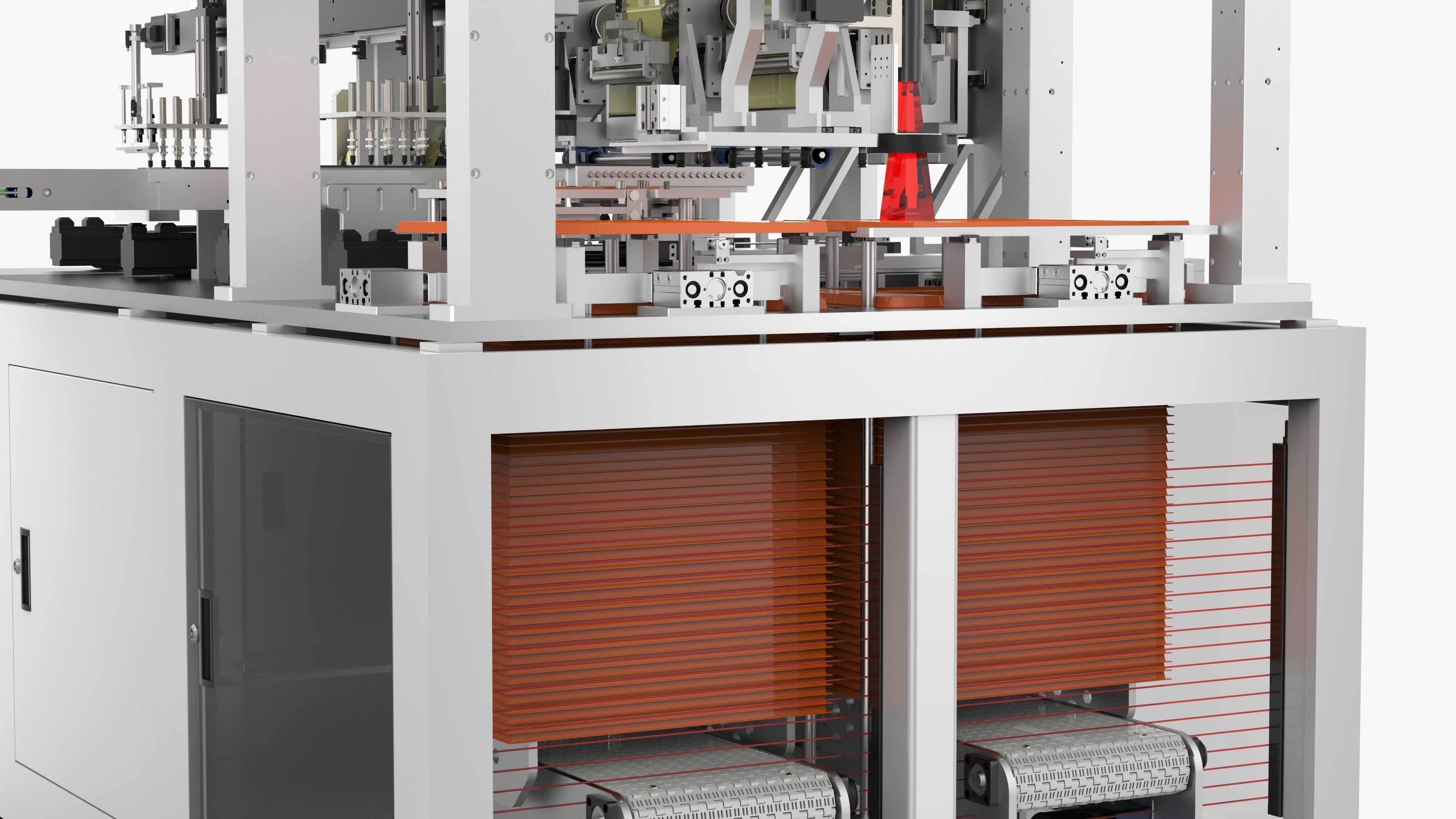 Automatic Glue Cleaning Machine 3D model_15