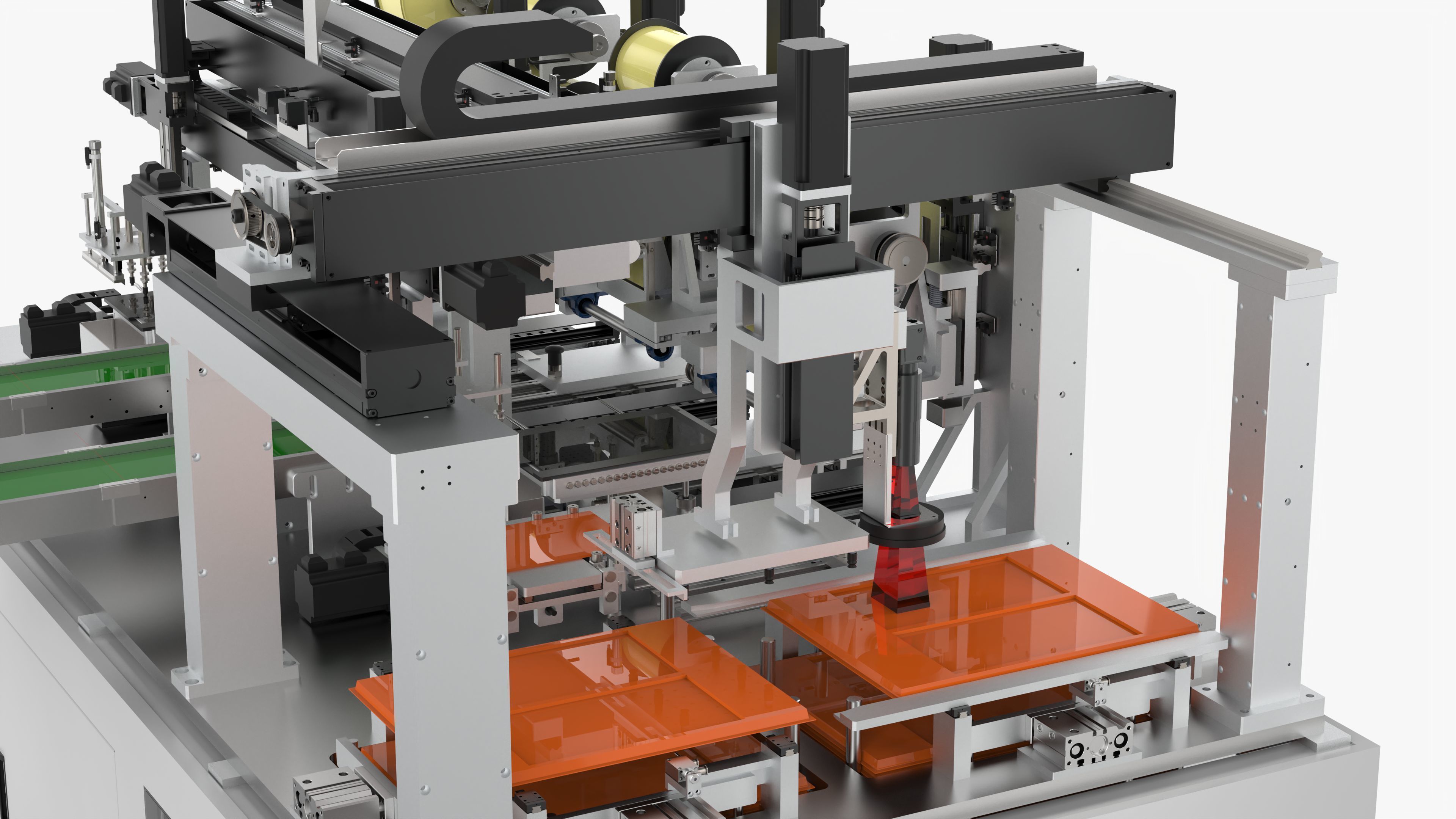 Automatic Glue Cleaning Machine 3D model_13