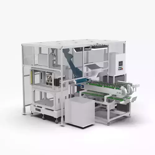 Automatic Industry Parts Water Cutting and Punching Line