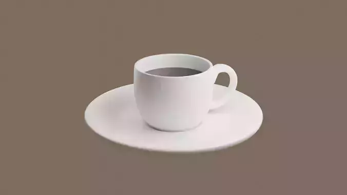 Hot Drink 3D Model 3D print model