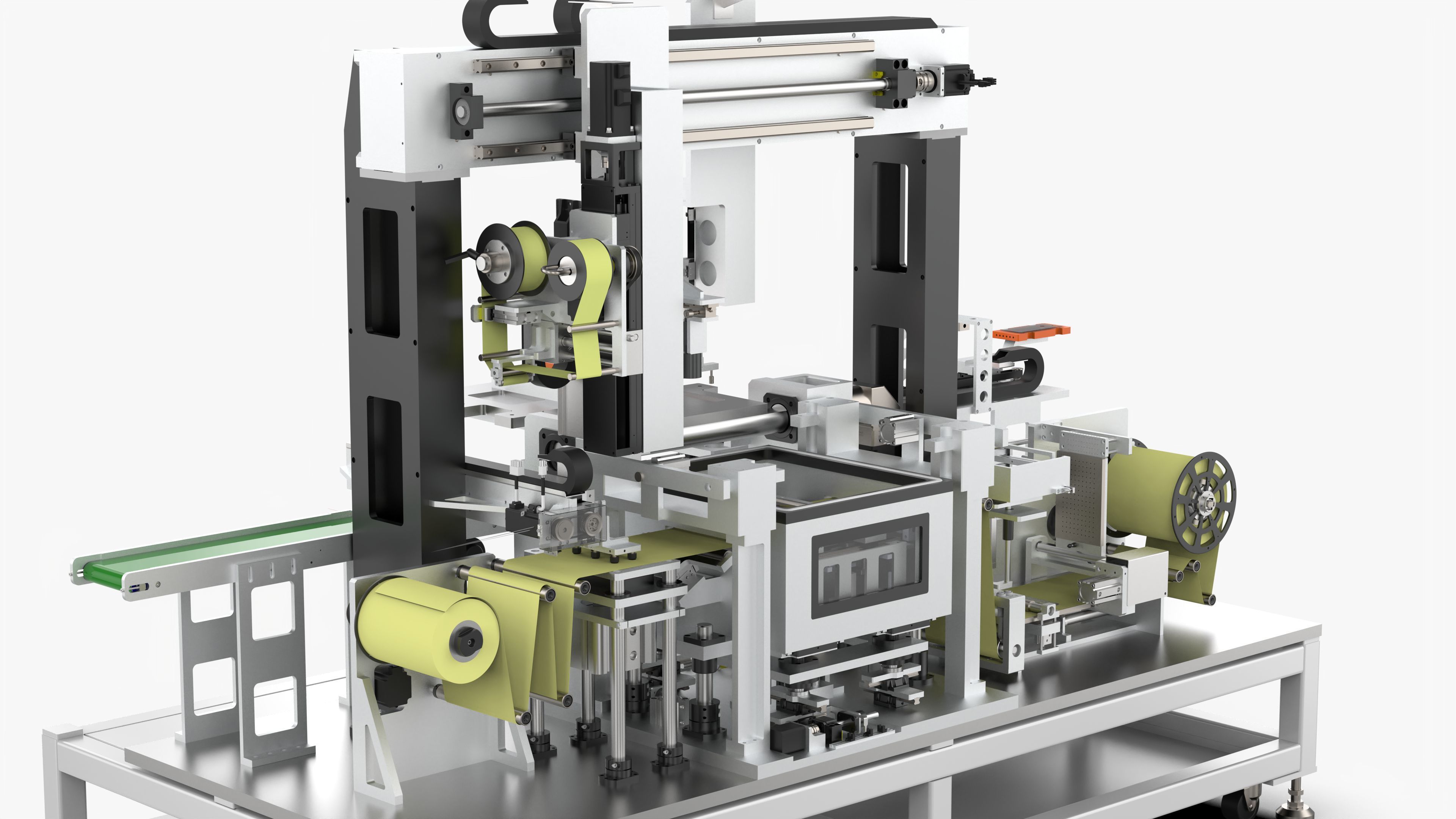Fully Automatic Bonding Machine 3D model | CGTrader