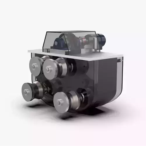 Hydraulic Winding Mechanism 3D model
